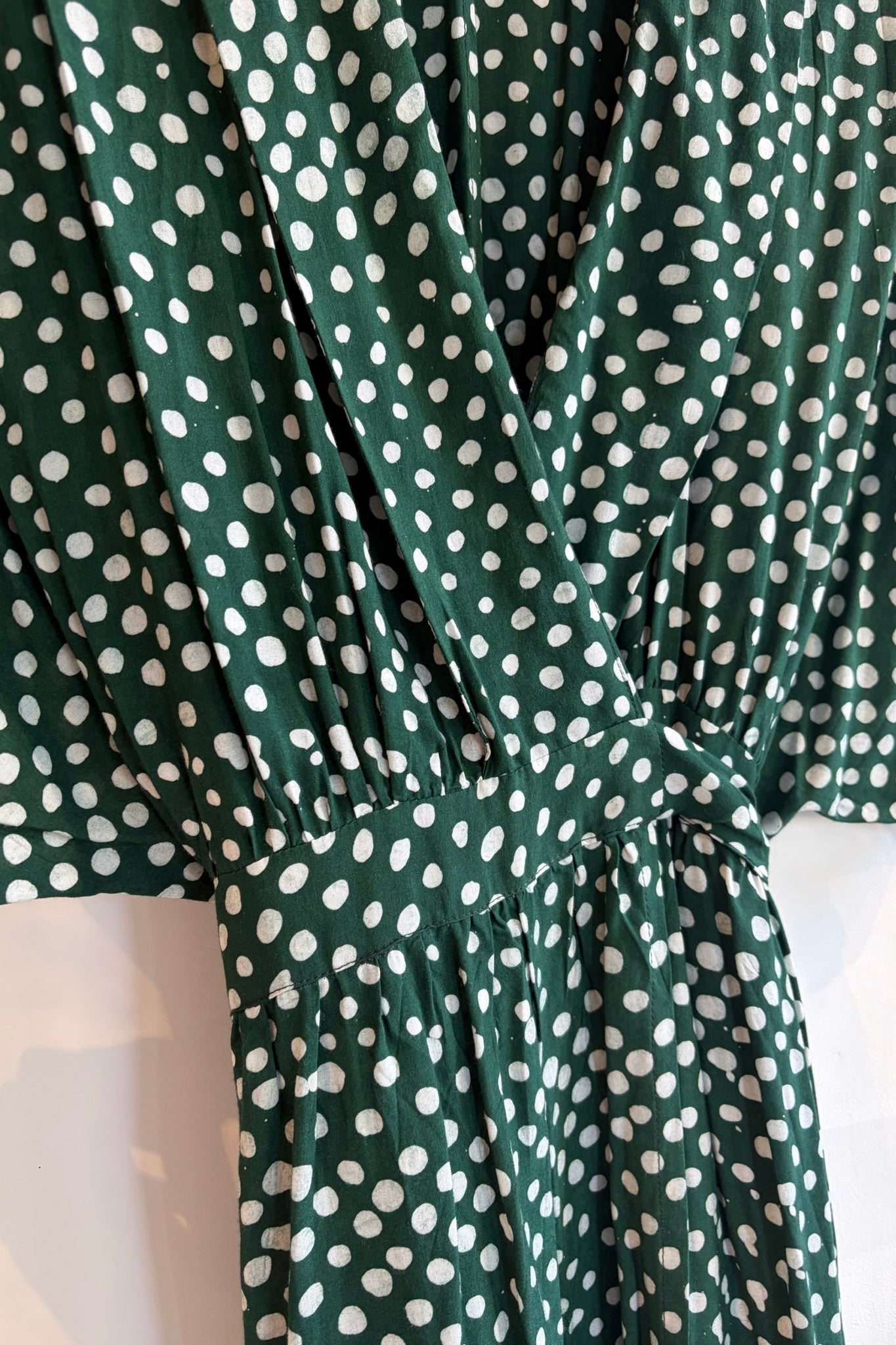 Pre-Loved / Osei Duro Sampa Wrap Dress / Bullfrog print / M