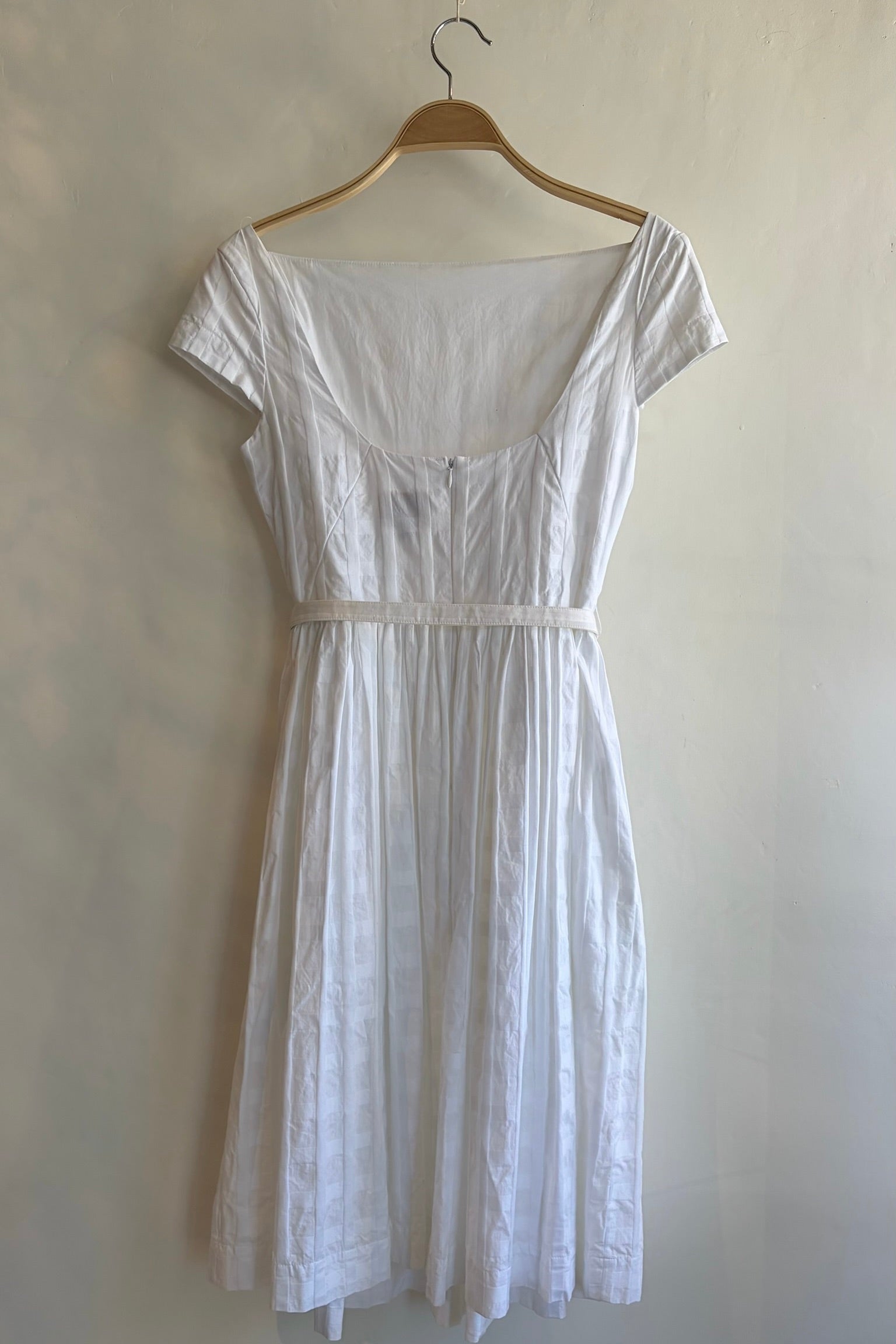 Pre-Loved / Vivienne Westwood 'Anglomania' Dress / White / Size 42