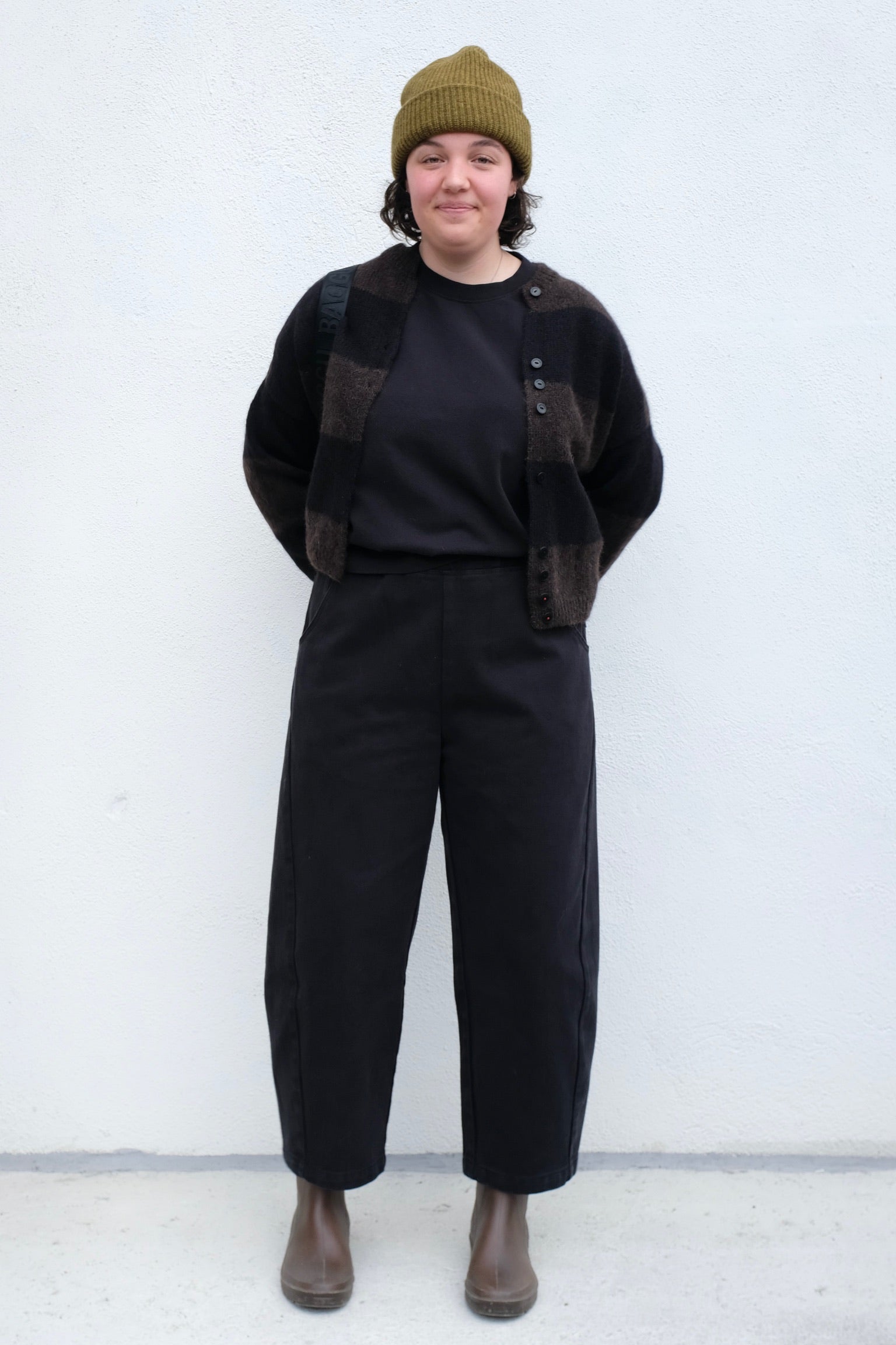 Le Bon Shoppe Arc Pants / Black Canvas