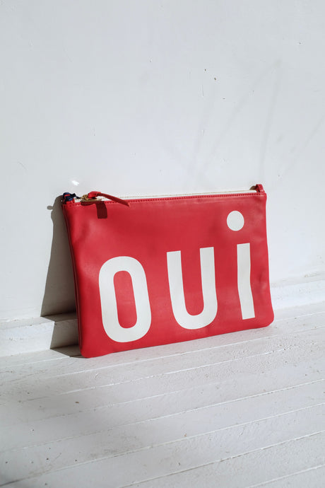 Clare V. OUI Flat Clutch w/ tabs