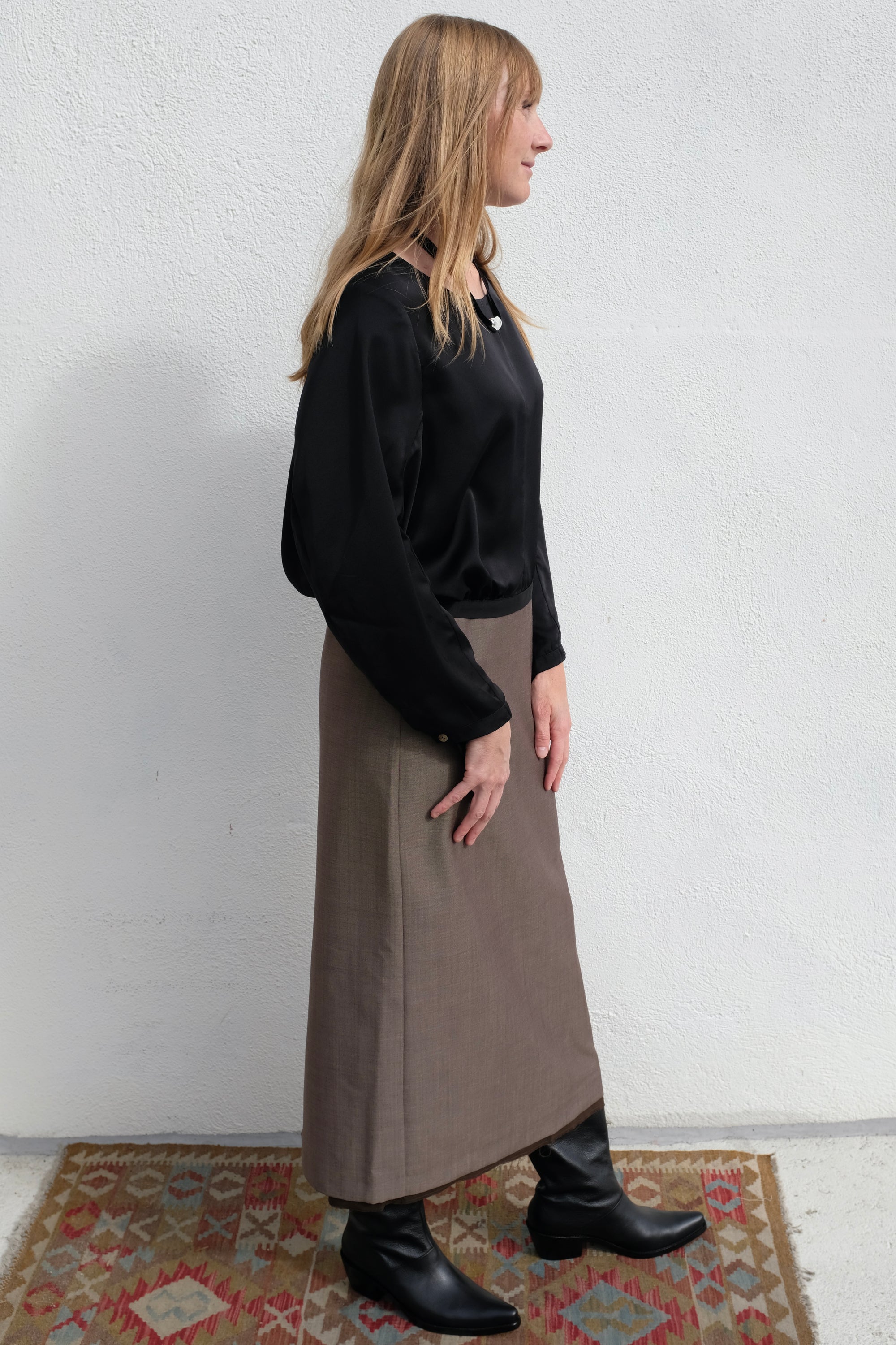 Atelier Delphine Brigitte Blouse / Black