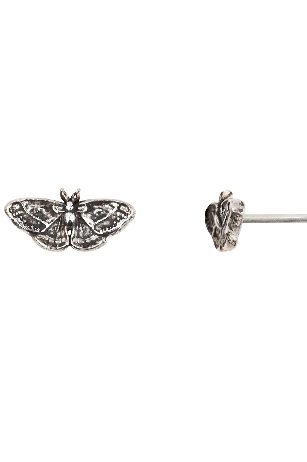Pyrrah Moth Stud Earrings / Sterling Silver