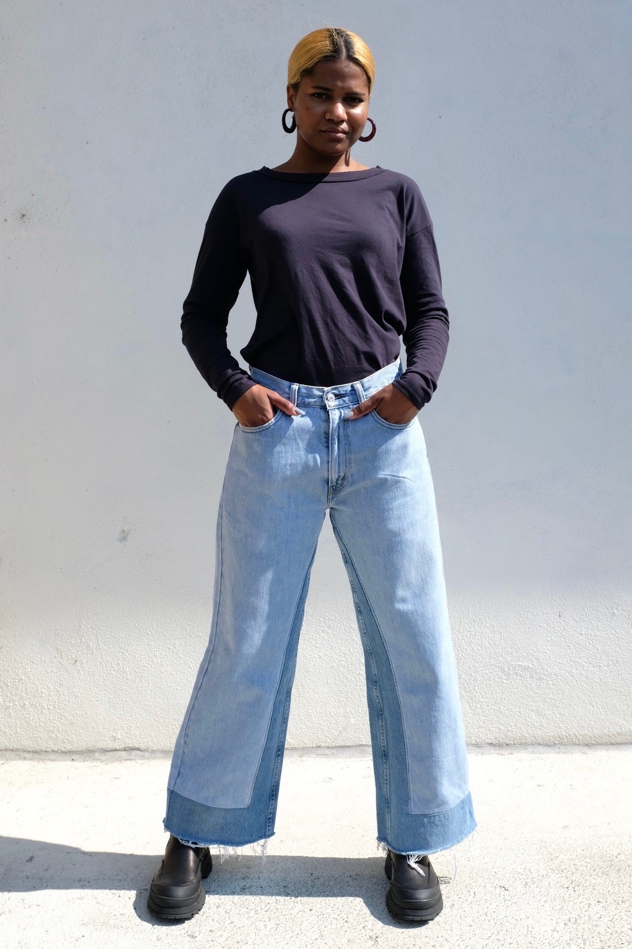 Reworked Culotte Vintage Indigo ad hoc penticton