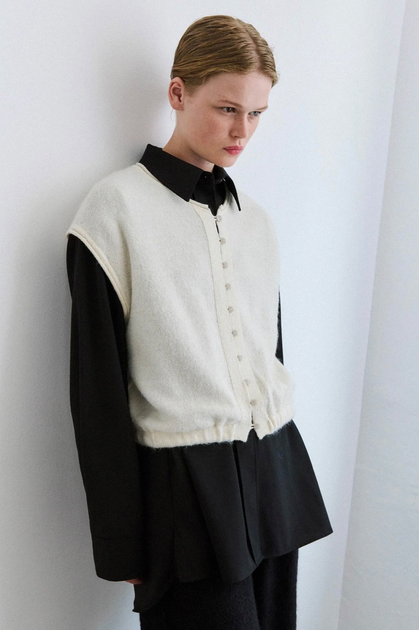 Rus Namida Vest / Chalk