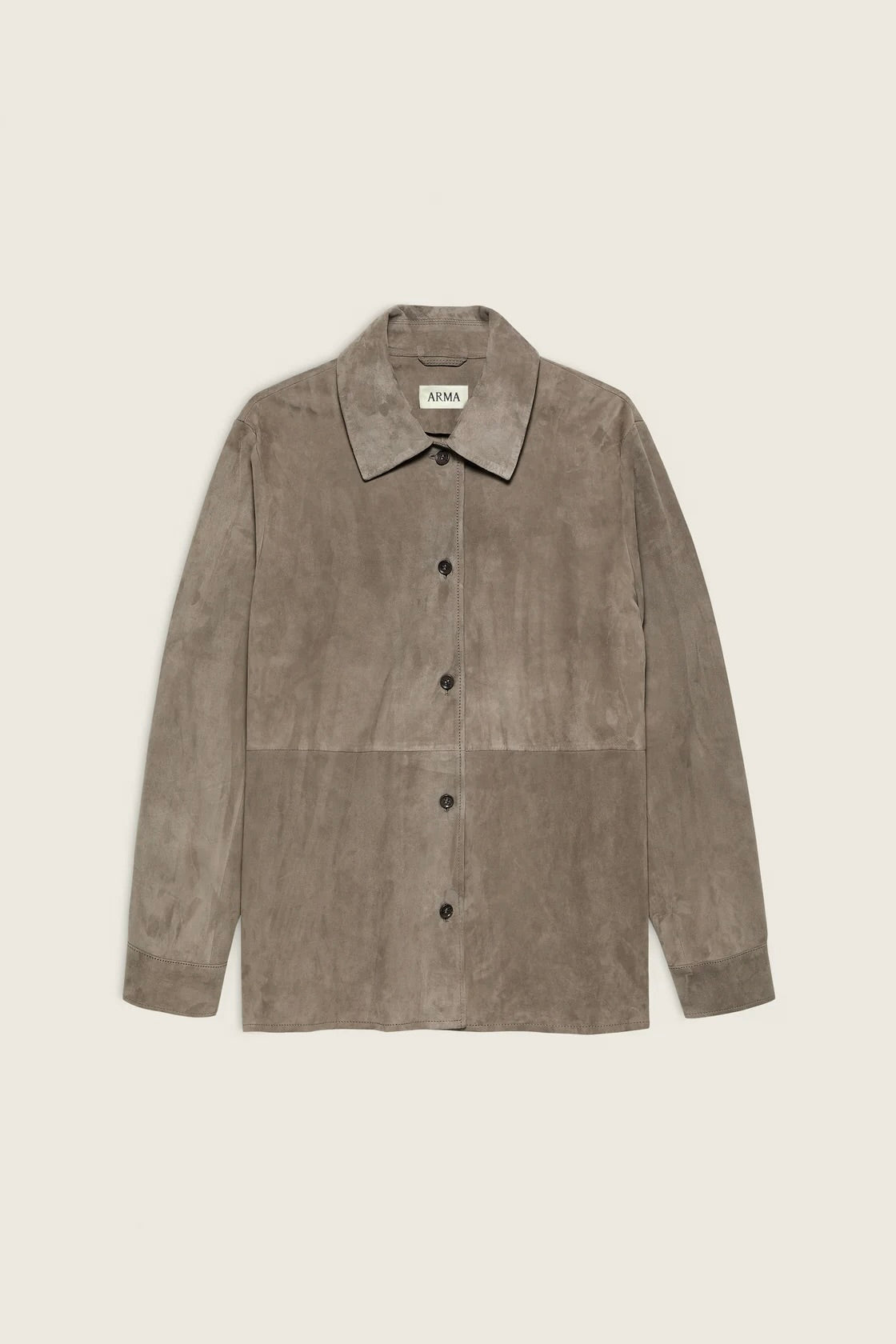 Vicki Suede Shirt / Soil