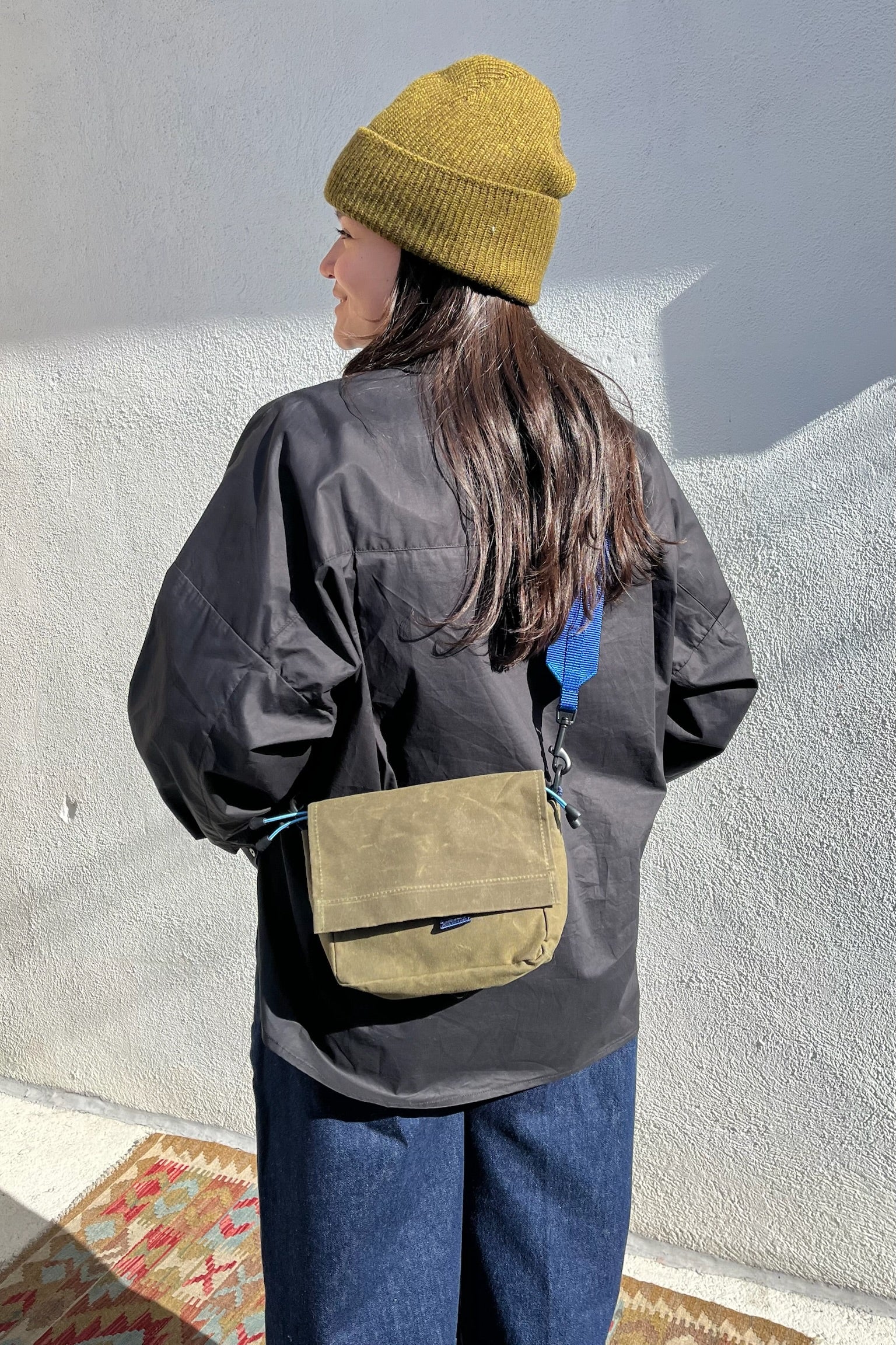 Some Of The Parts Mini Get Around Pack Crossbody / Olive + Royal