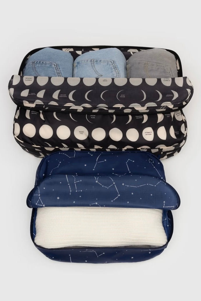 Baggu Large Packing Cube Set / Night Sky