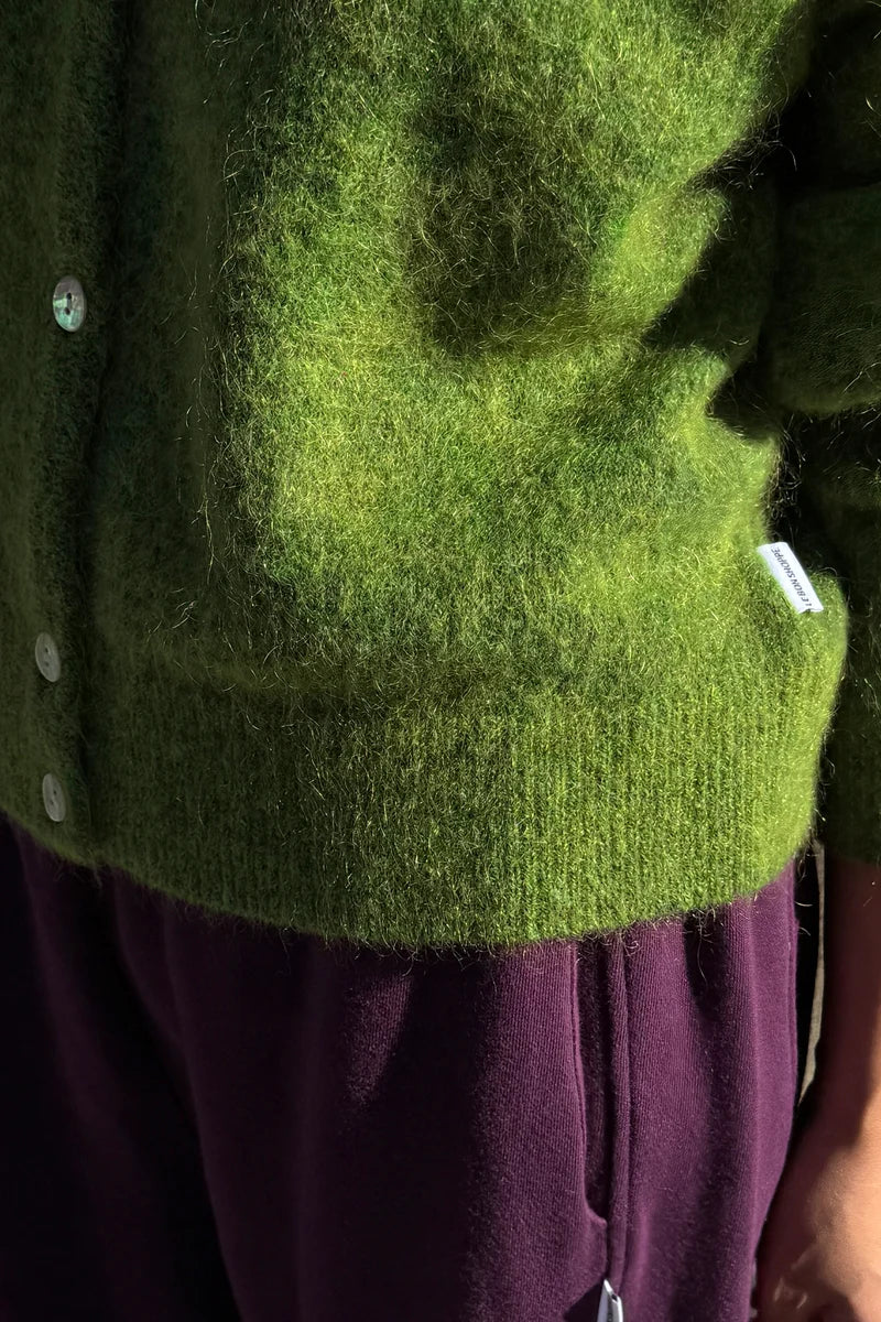 Le Bon Shoppe Ayla Mohair Cardigan / Artichoke