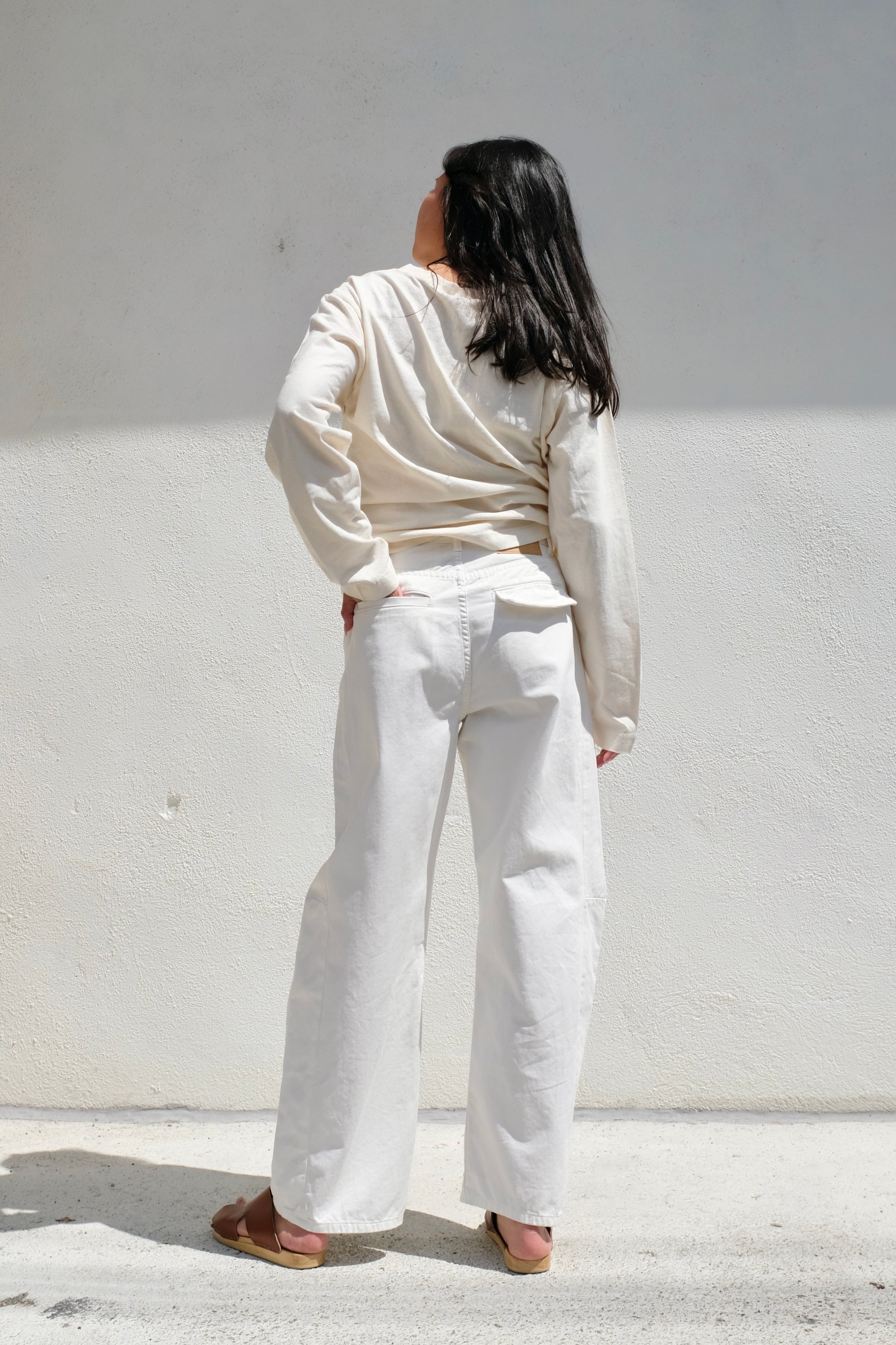 B-Sides Lange Lasso Chino / Chalk