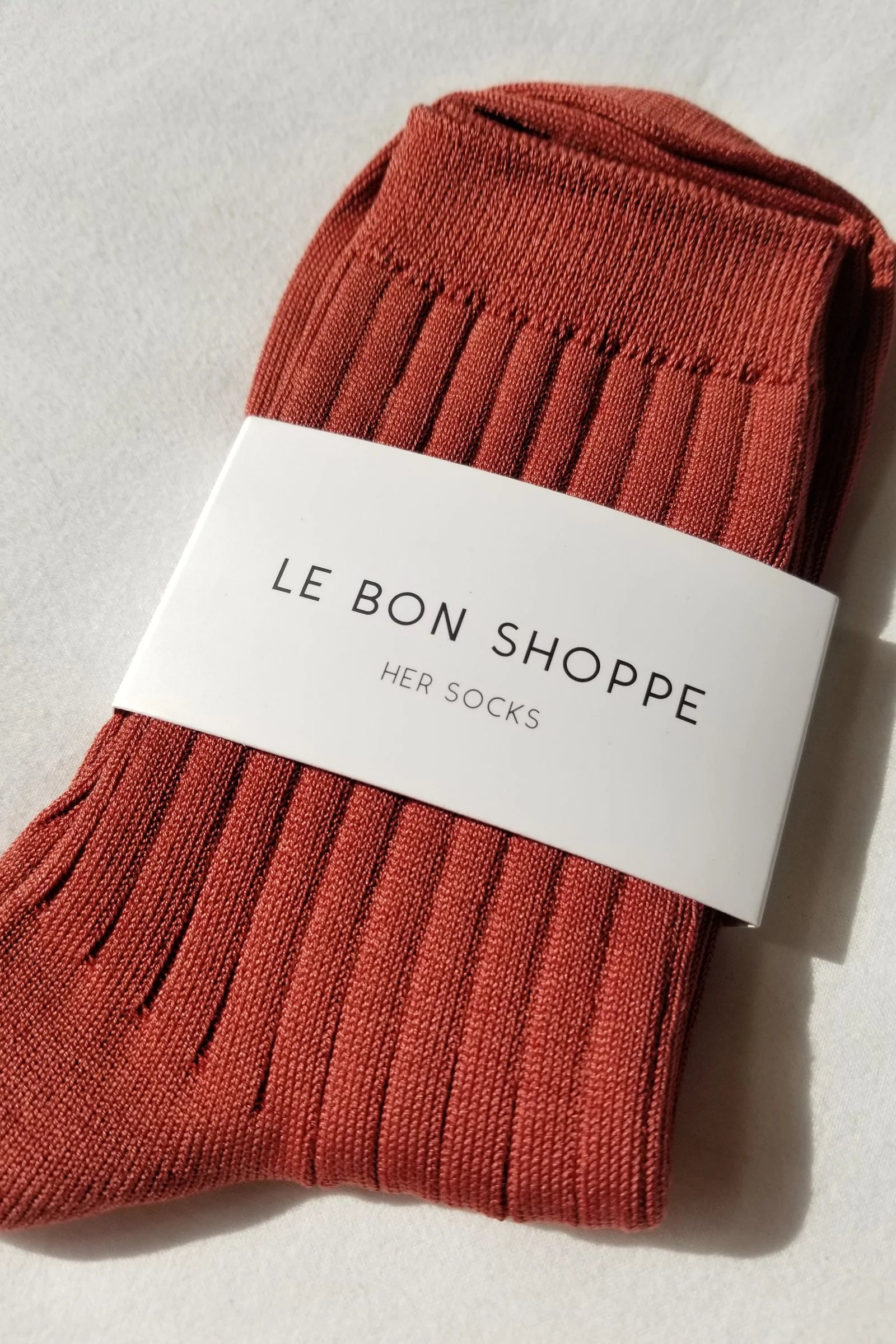 Le Bon Shoppe HER Socks / Terracotta