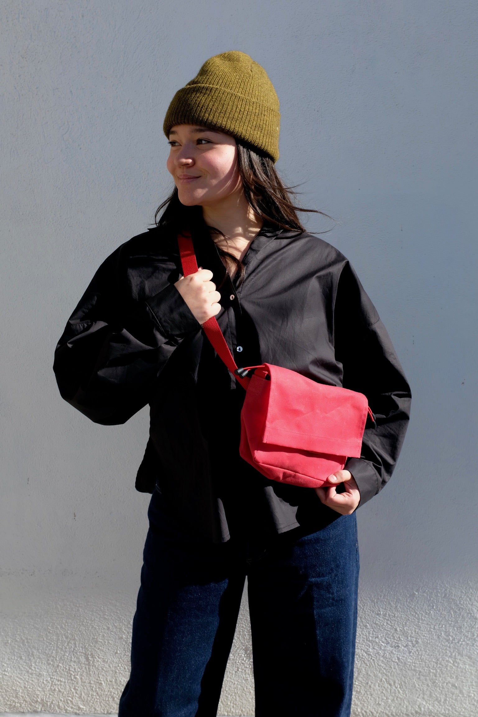 Some of the Parts Fanny Pack / Red Monochrome