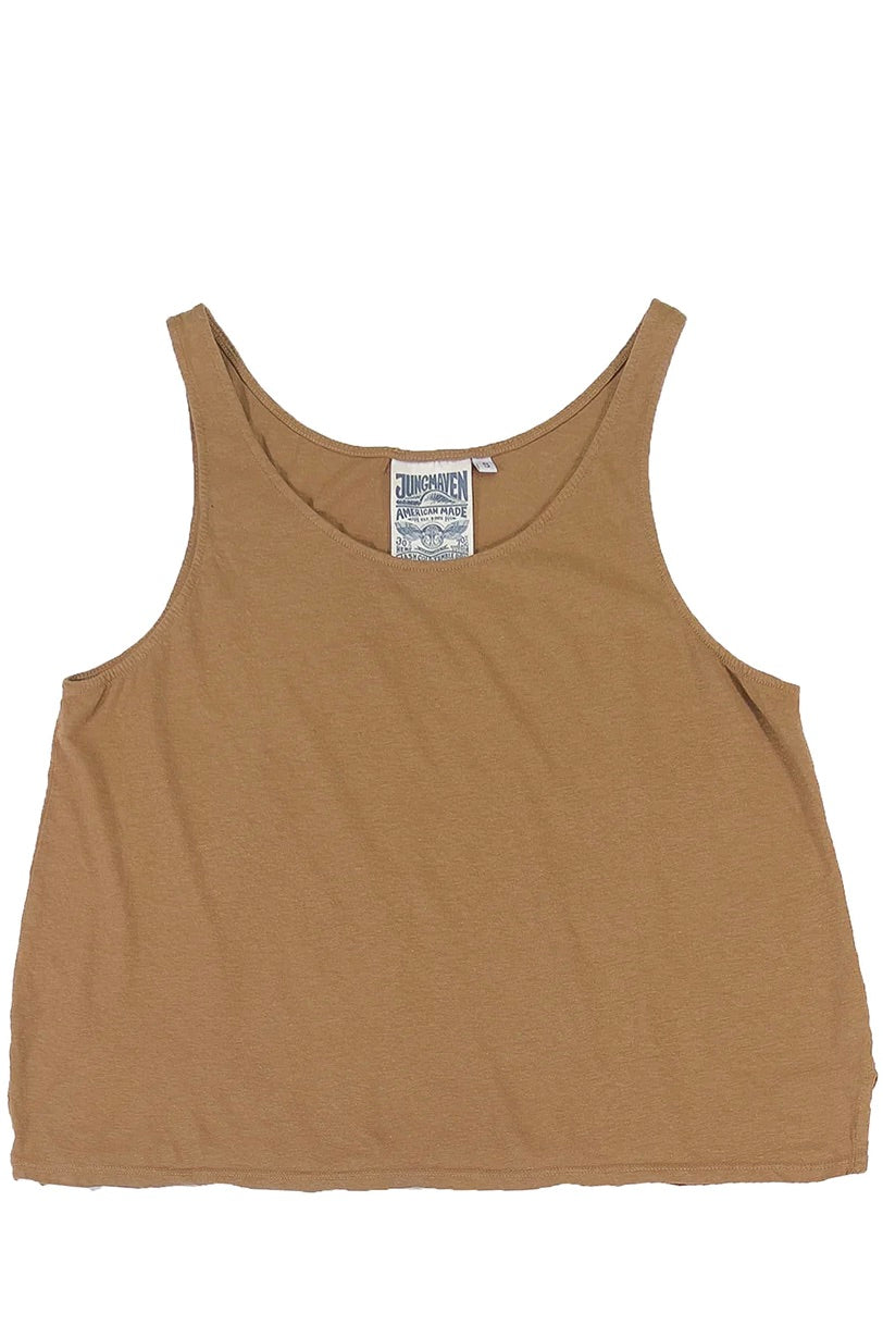 Jungmaven Trinity Cropped Tank / Coyote