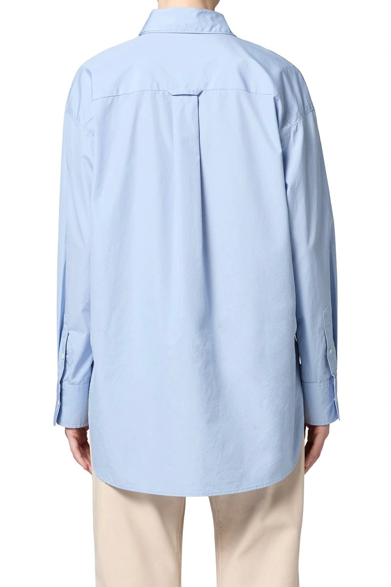 Citizens Of Humanity Thea Boyfriend Shirt / French Blue