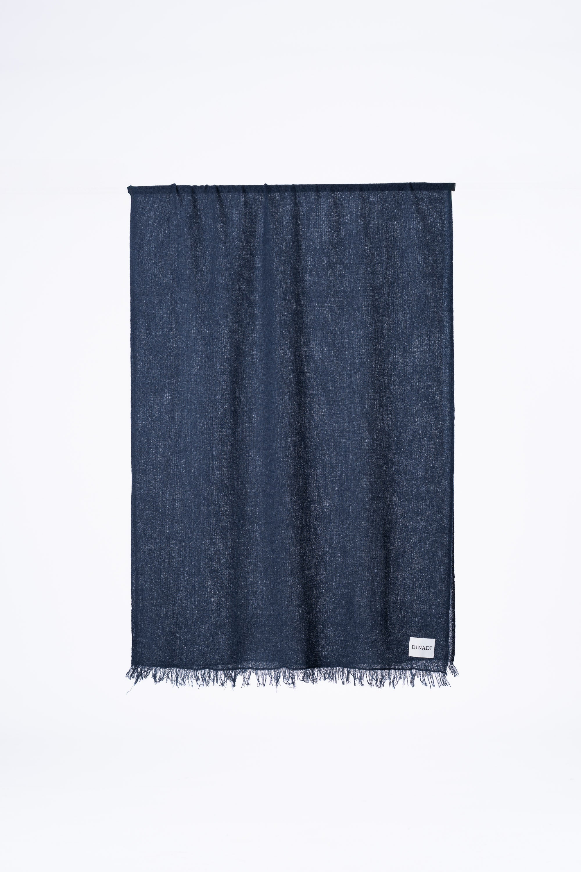 Dinadi Merino Woven Scarf / Space Blue