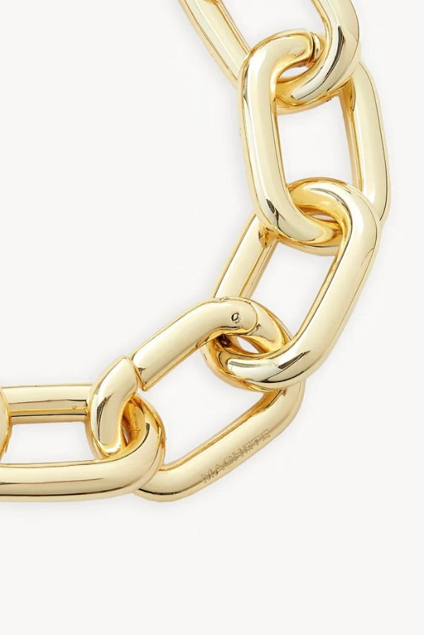 Machete Interchangeable Link Bracelet / 14k Gold