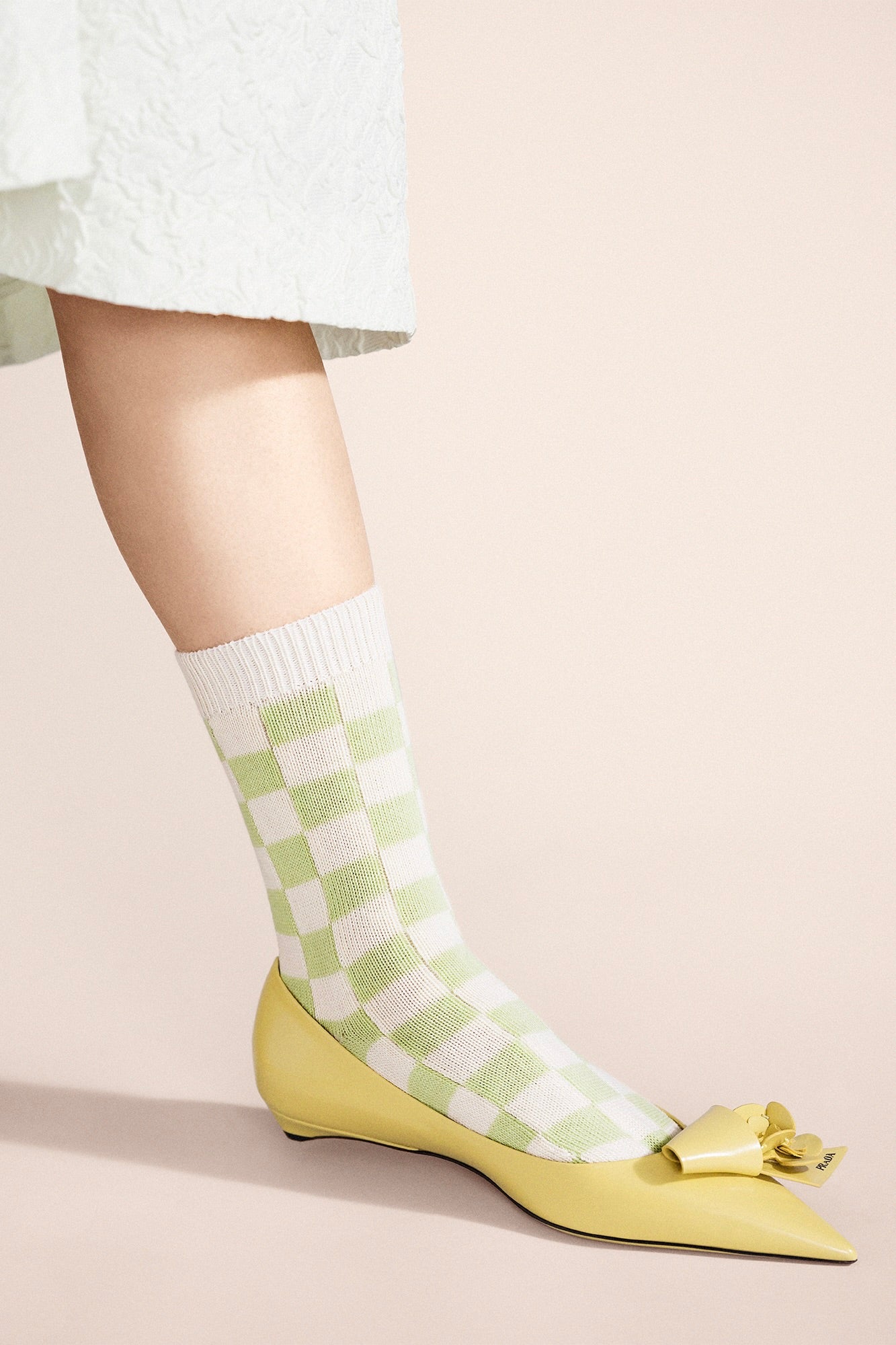 Hansel from Basel Alice Checkered Crew / Mint