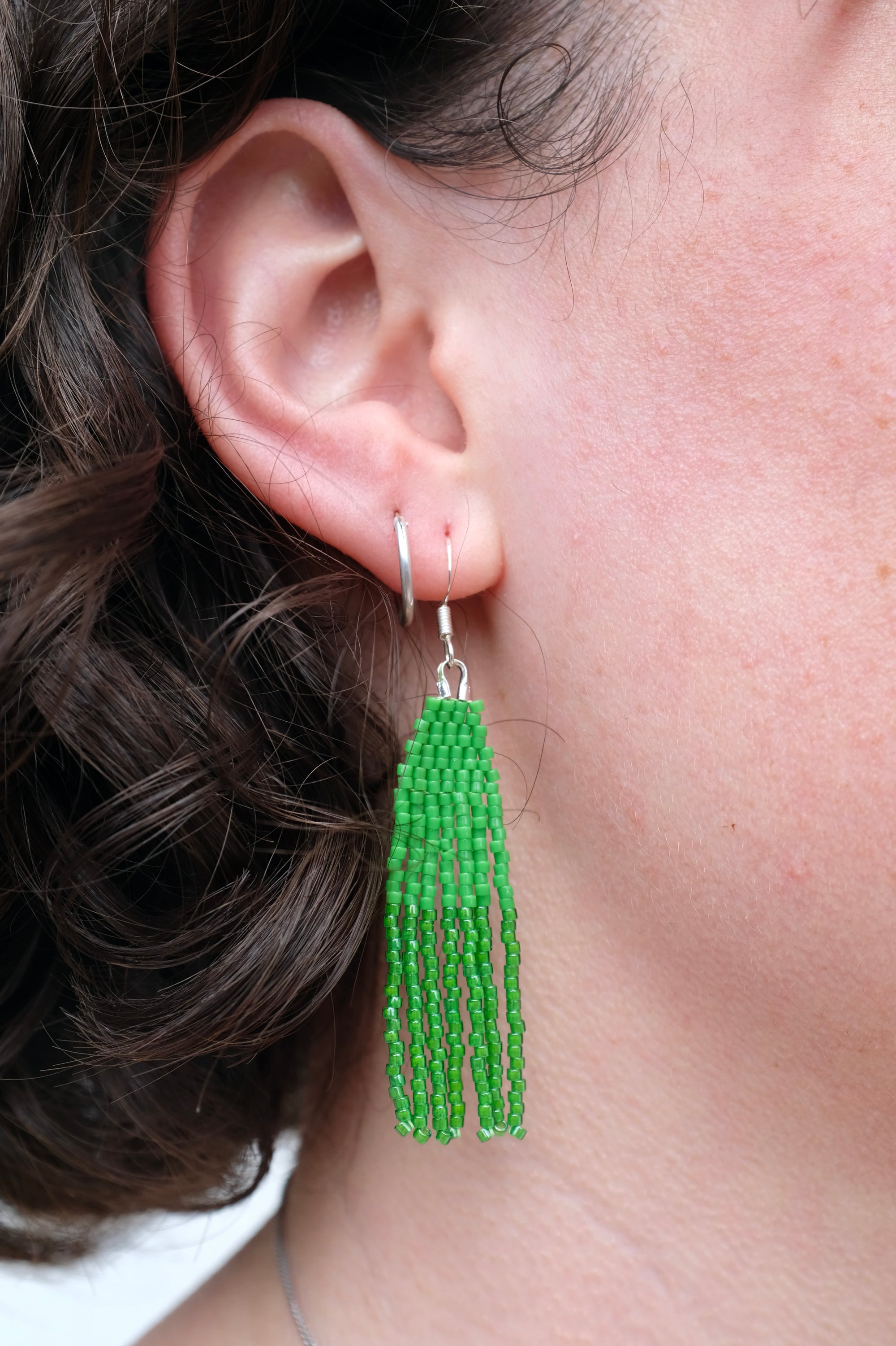 Osborne Ray Earrings / Halfsies Grass