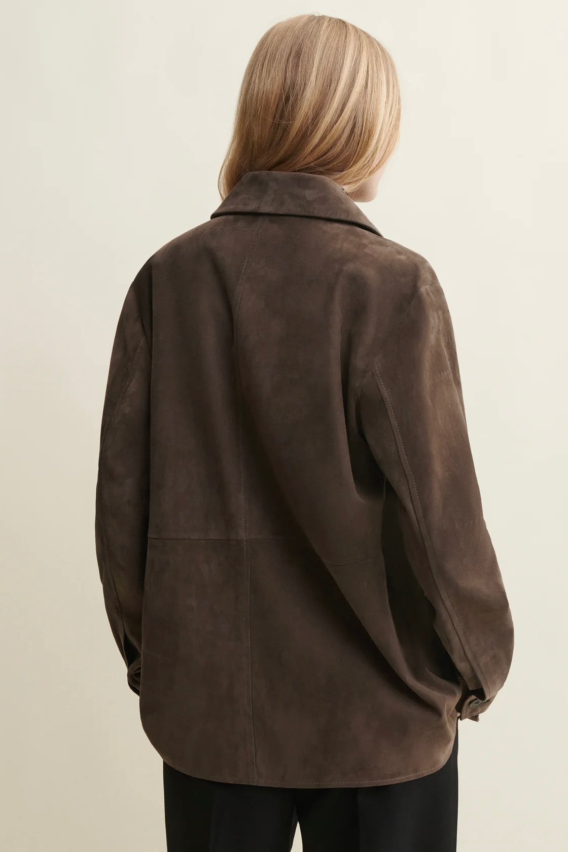 Vicki Suede Shirt / Soil
