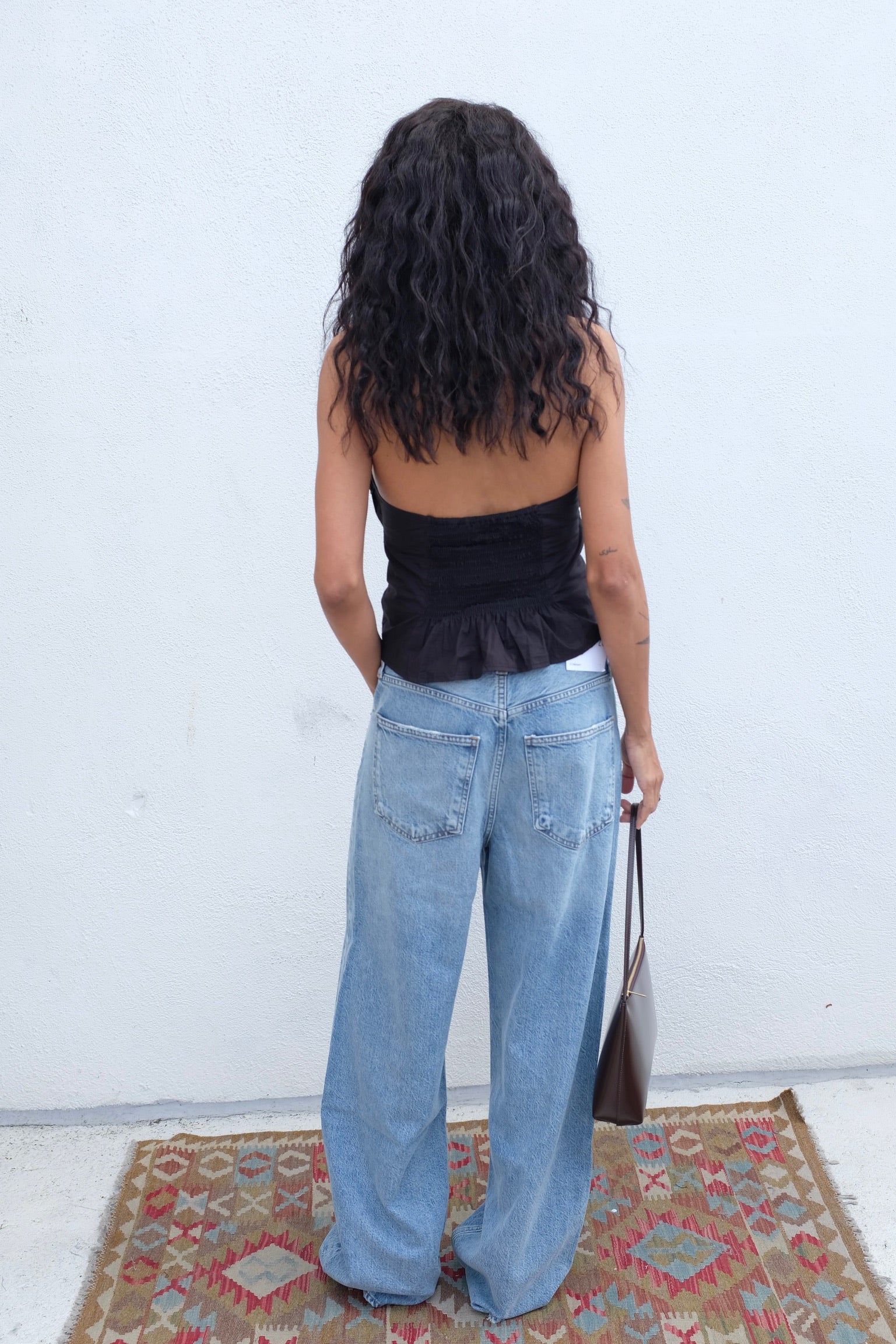 Deiji Strap Top / Black