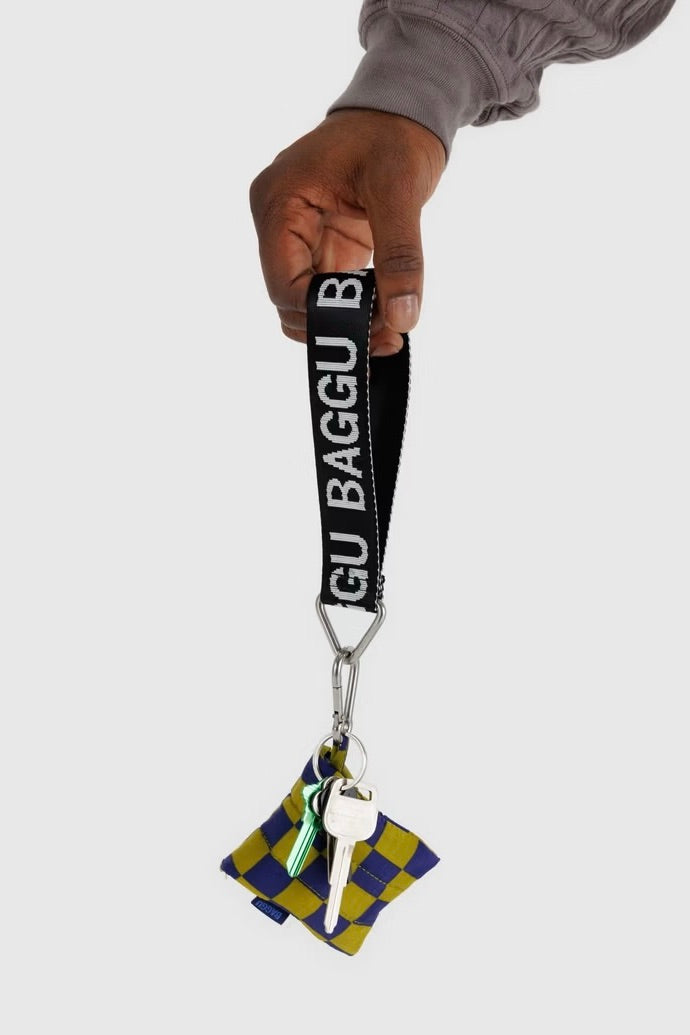 Baggu Logo Keychain / Black + White