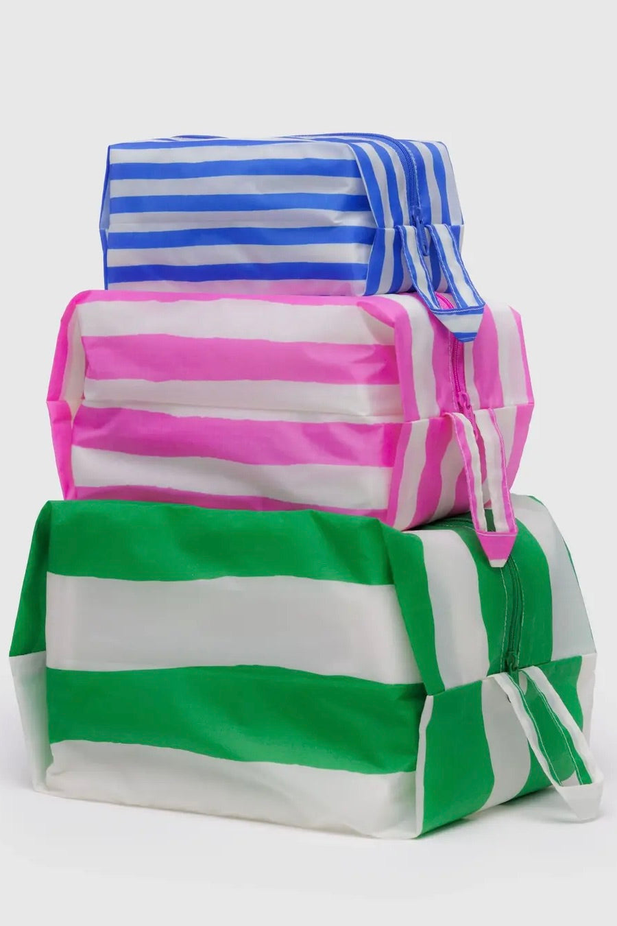 Baggu 3D Zip Set / Painted Stripe