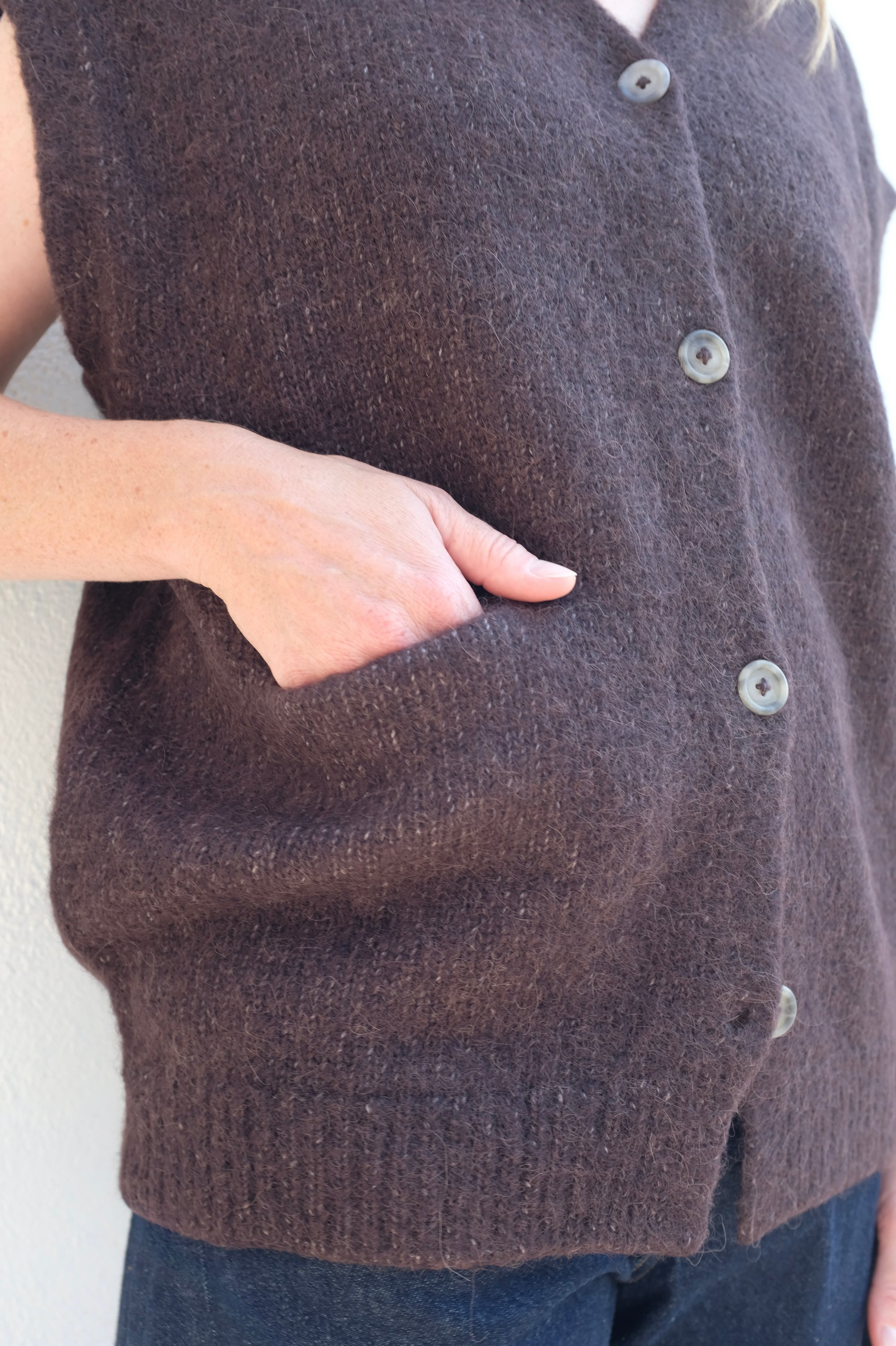 Lauren Manoogian Loft Vest / Soil