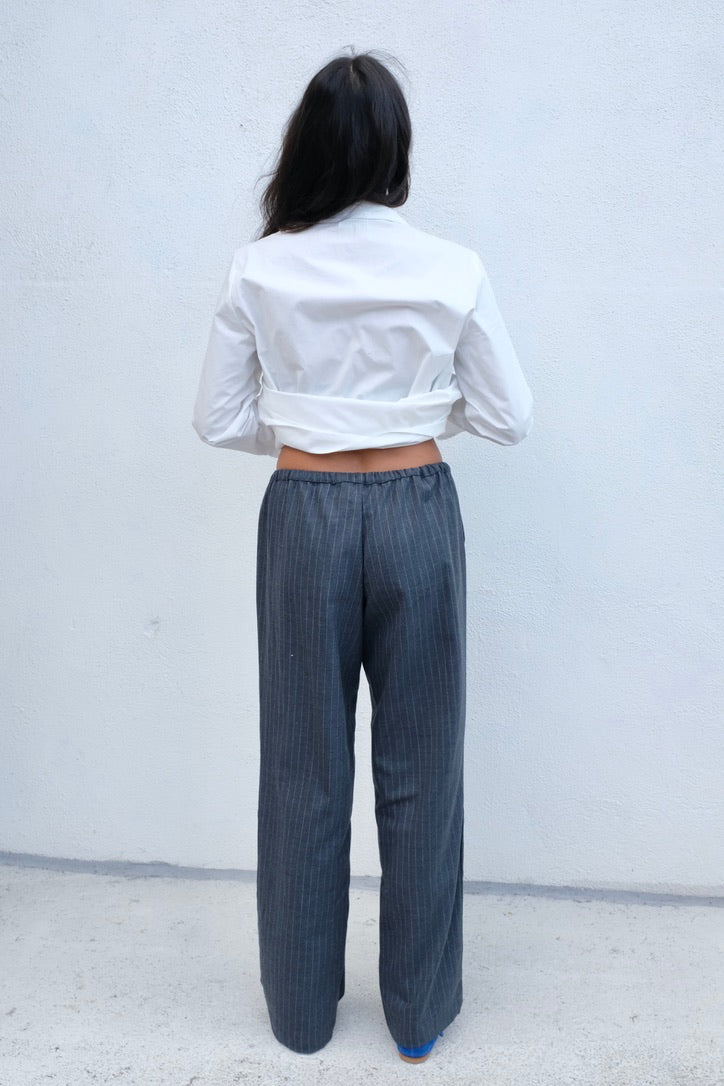 A Bronze Age Street Pant / Wolf Pinstripe