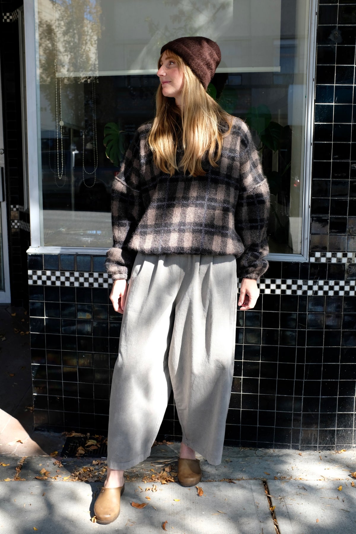 Rus Kokochi Sweater / Black + Taupe
