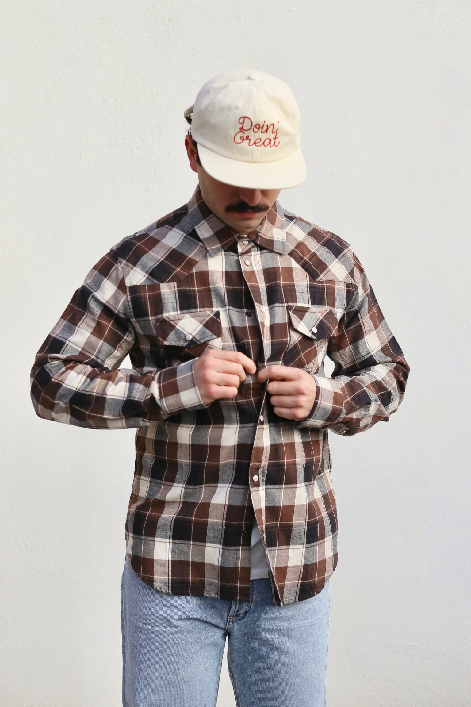 Eat Dust Western Shirt / Polo Checks