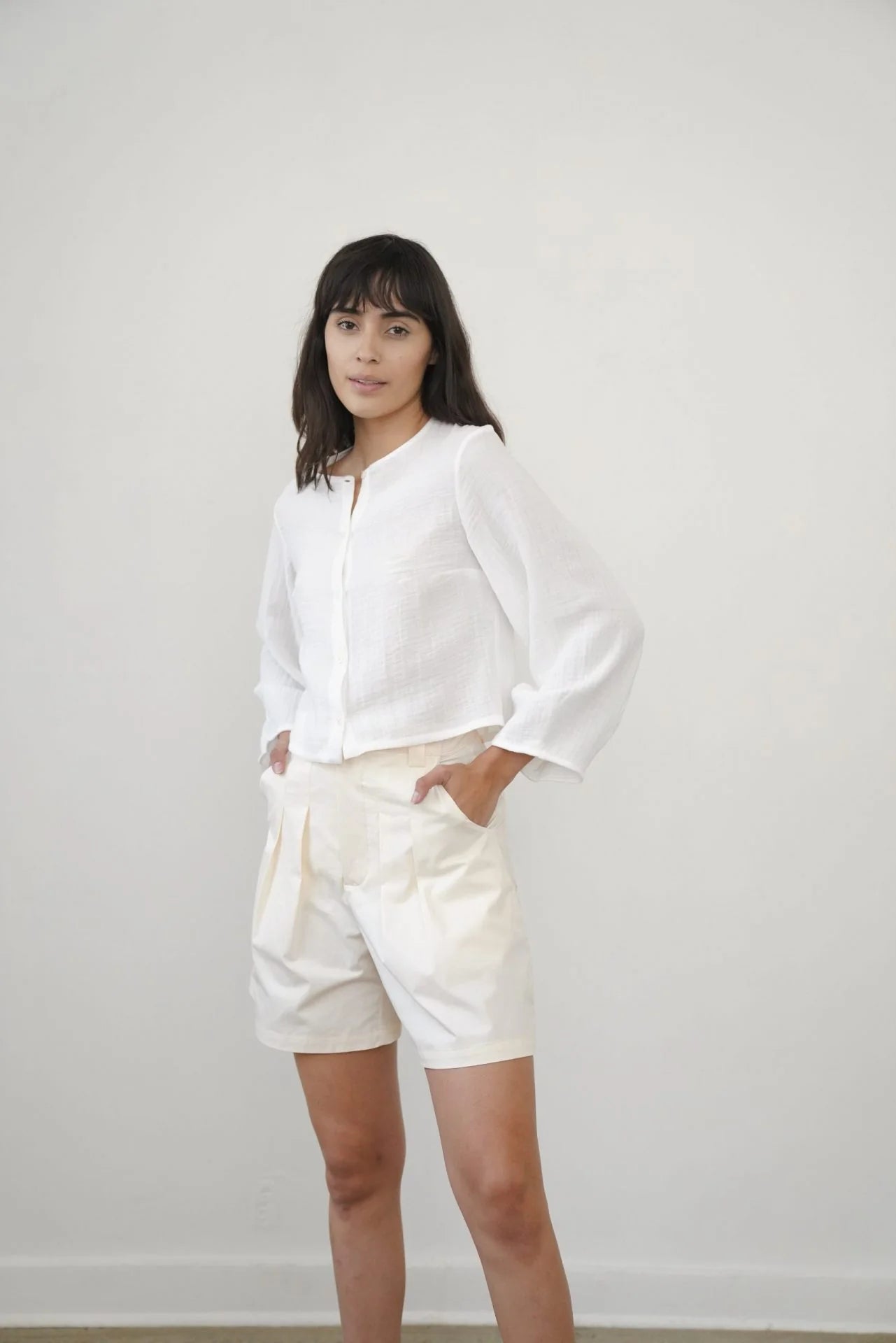 Zii Ropa Mara Top / White
