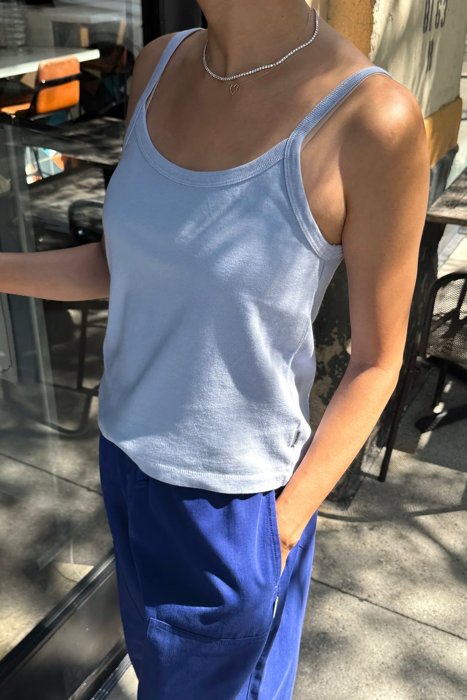 Premium Jersey Dana Cami / Serenity
