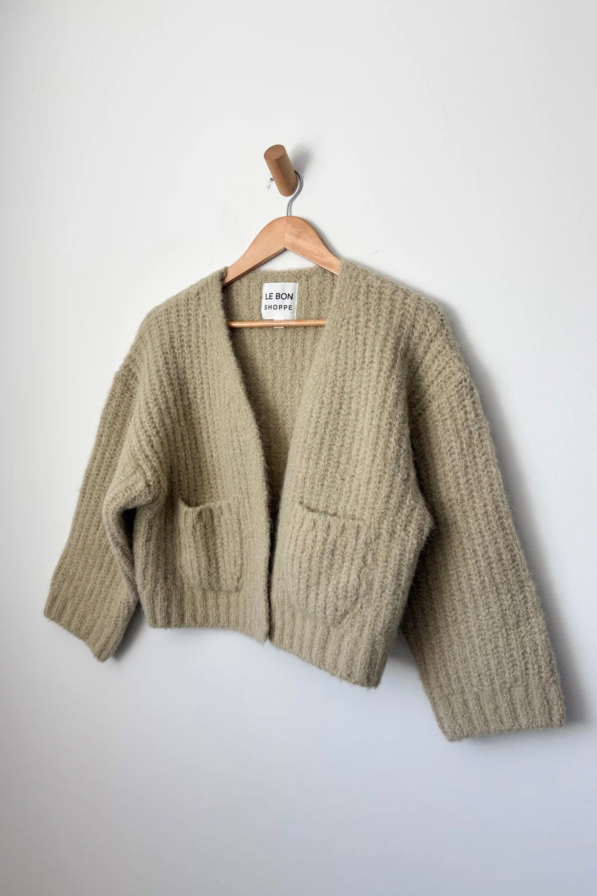 Le Bon Shoppe Alpaca Sweater Jacket / Butter