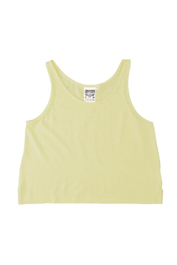 Jungmaven Cropped Tank / Sunbleached Yellow