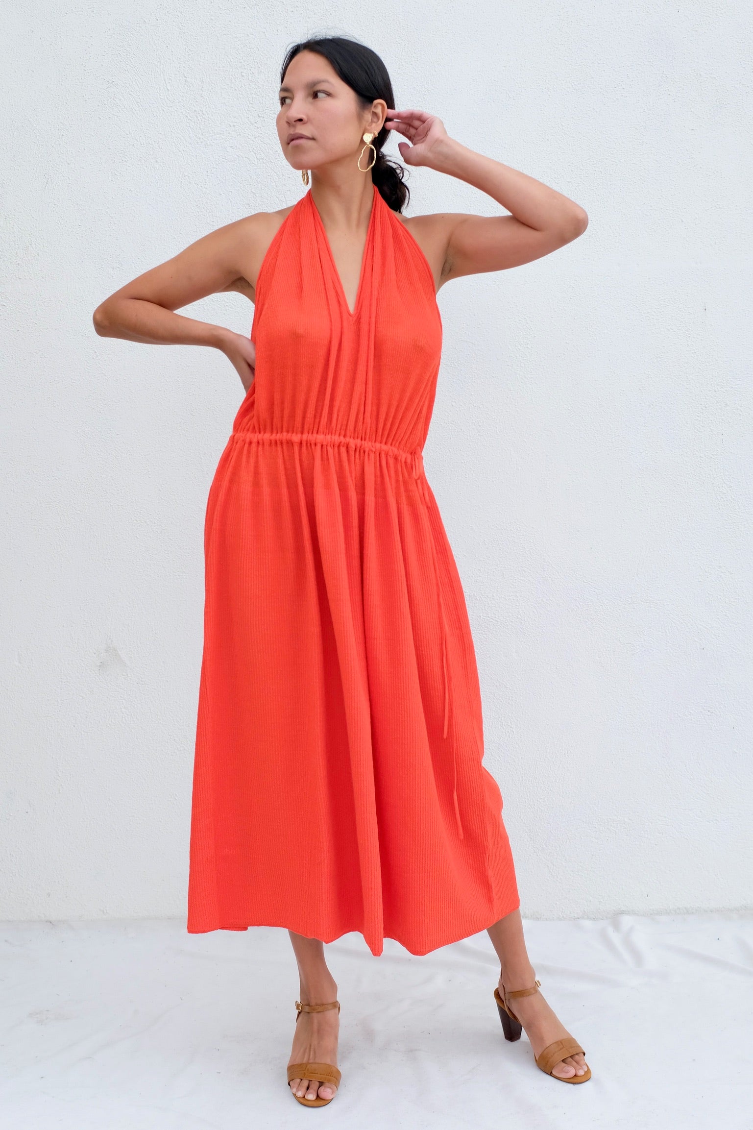 Rachel Comey Phoebe Dress / Coral