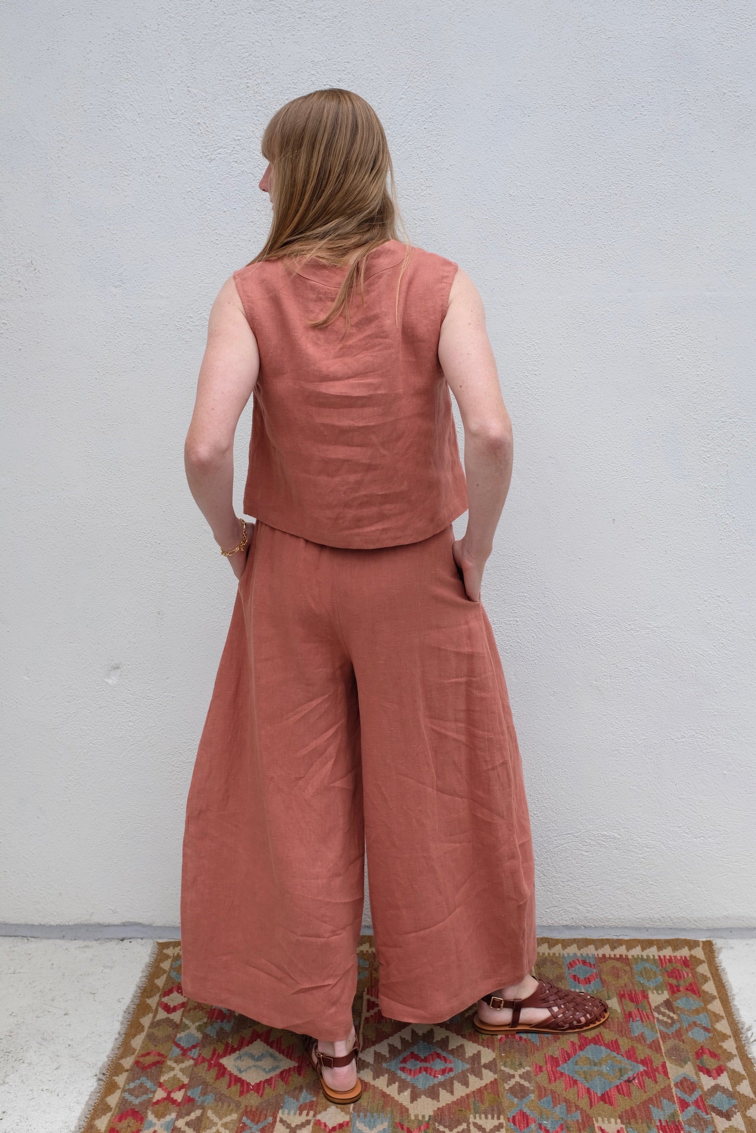 Zi Ropa Kono Pant / Rust