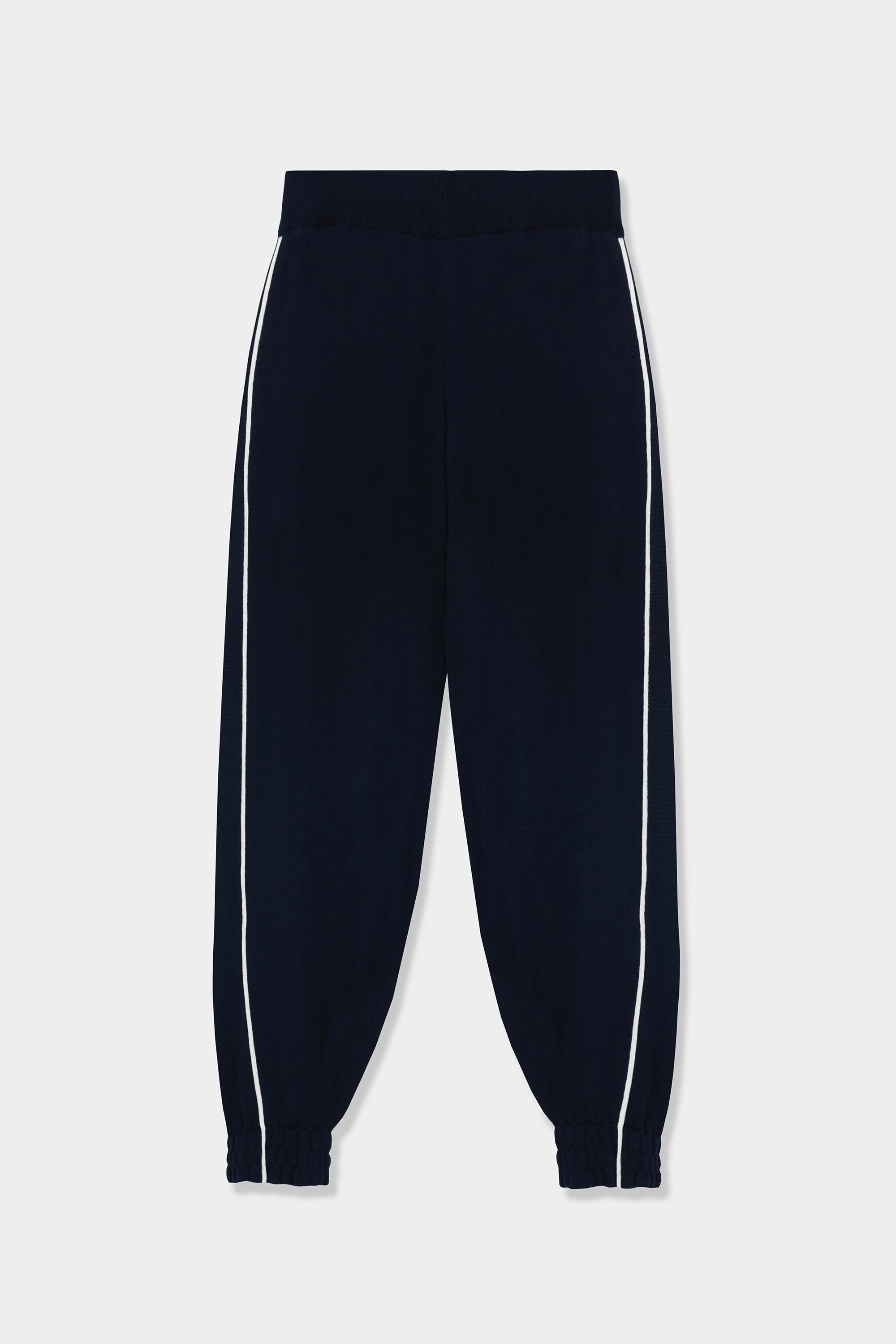 Organic Cotton Sporty Pants / Navy