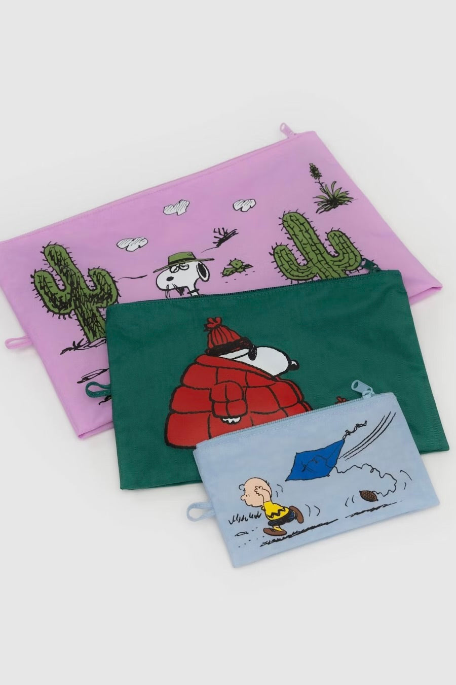 BAGGU Go Pouch Set / Peanuts