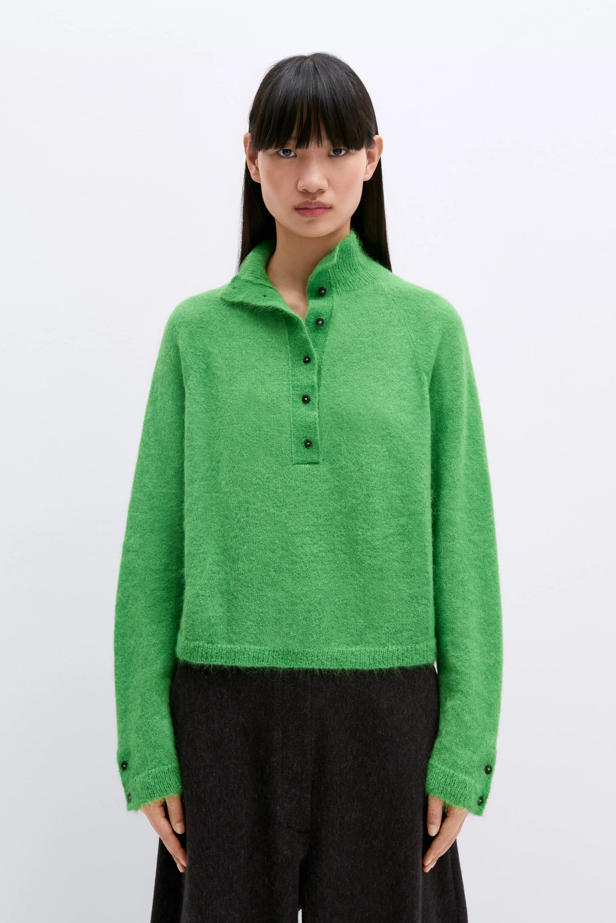 Cordera Suri Polo Sweater / Bright Green