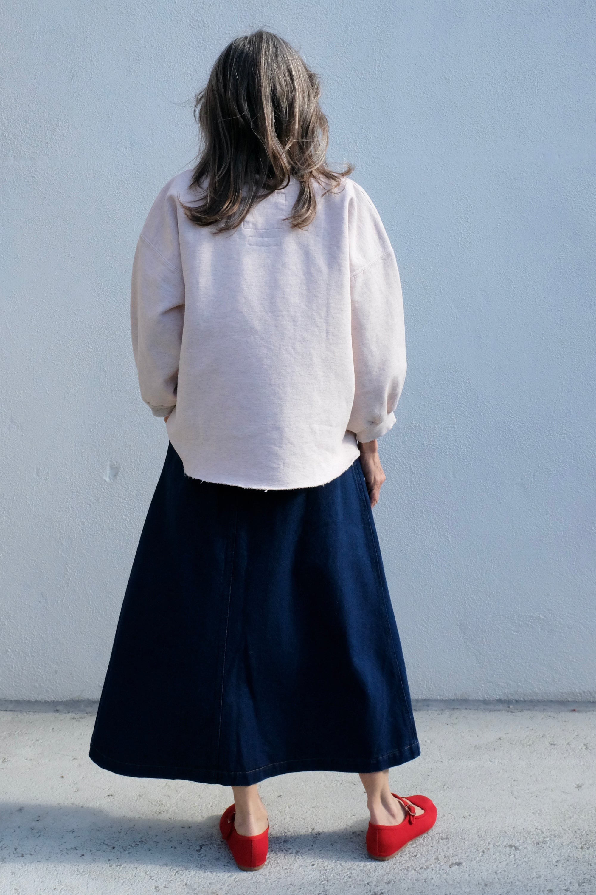 Le Bon Shoppe Farm Girl Skirt / Raw Denim