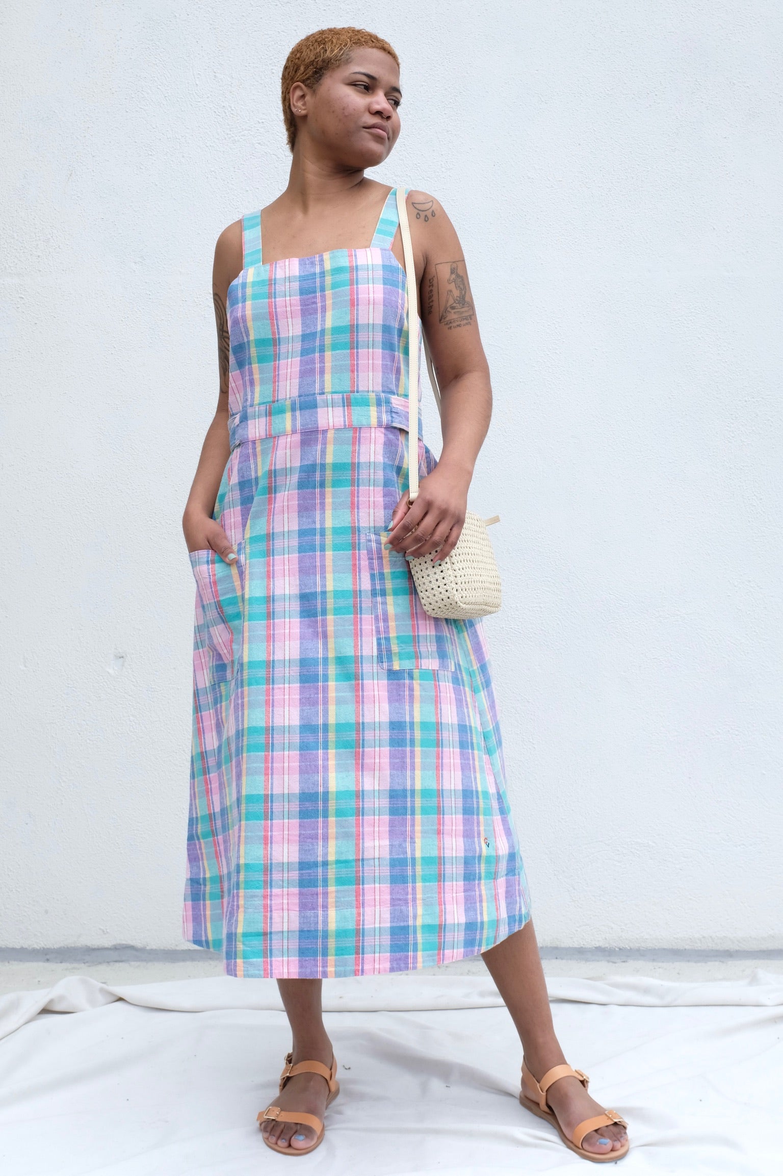 Lisette Dress / Madras Plaid