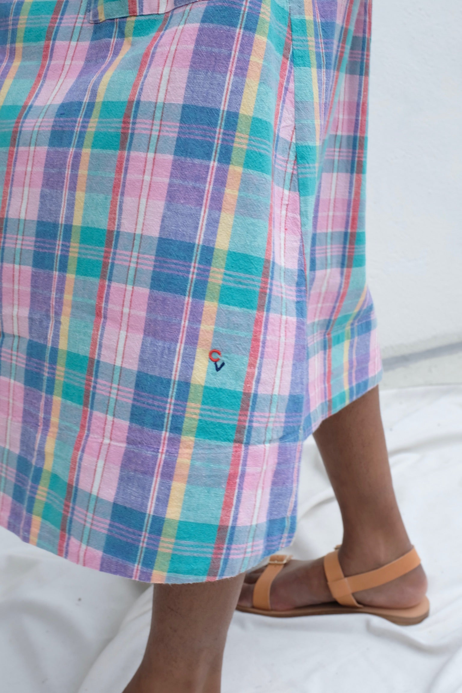 Lisette Dress / Madras Plaid