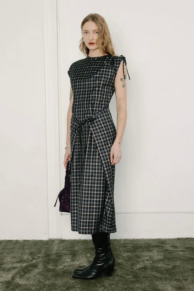 A Bronze Age Demi Dress / Chelsea Plaid