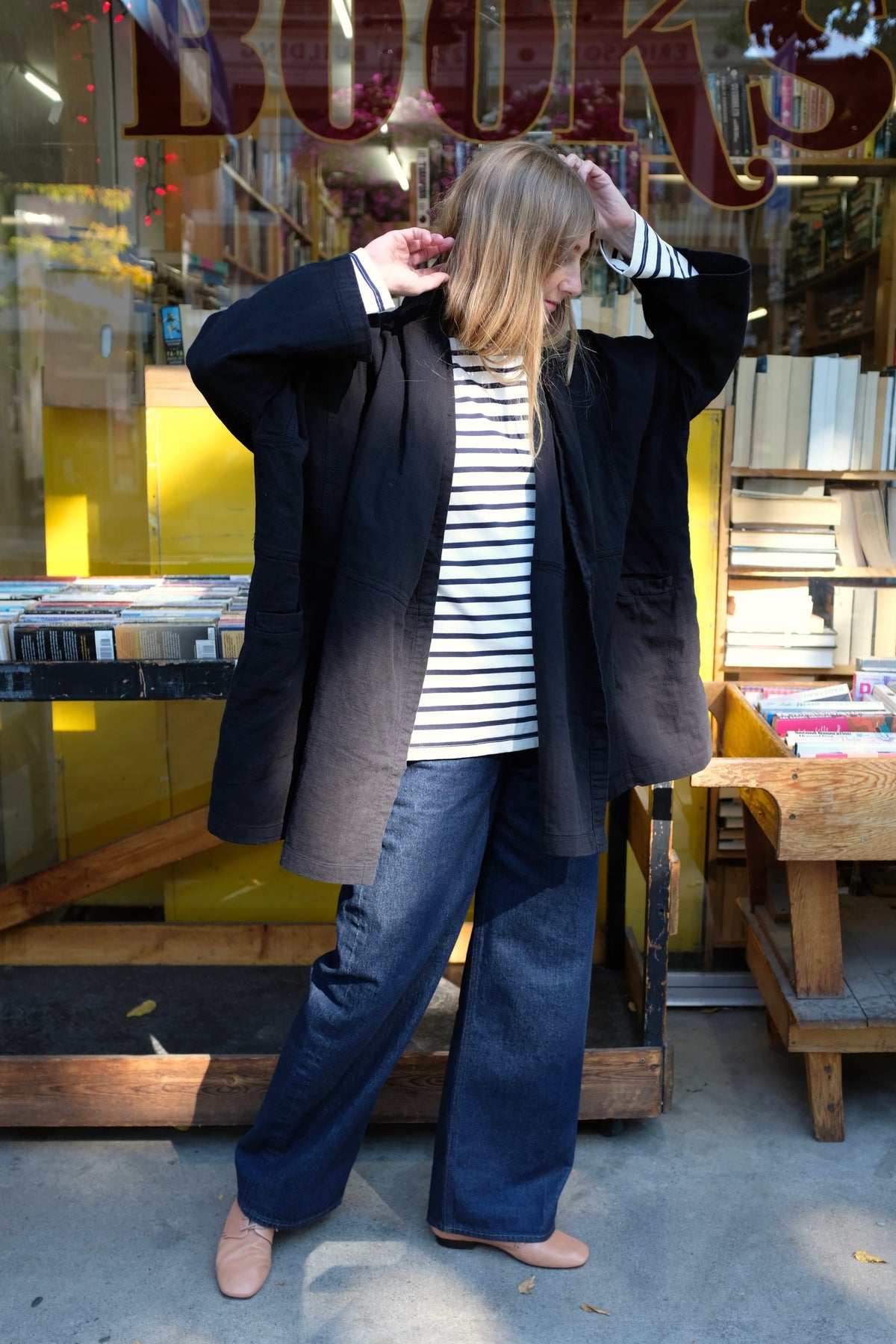 Atelier Delphine Haori Coat / Black
