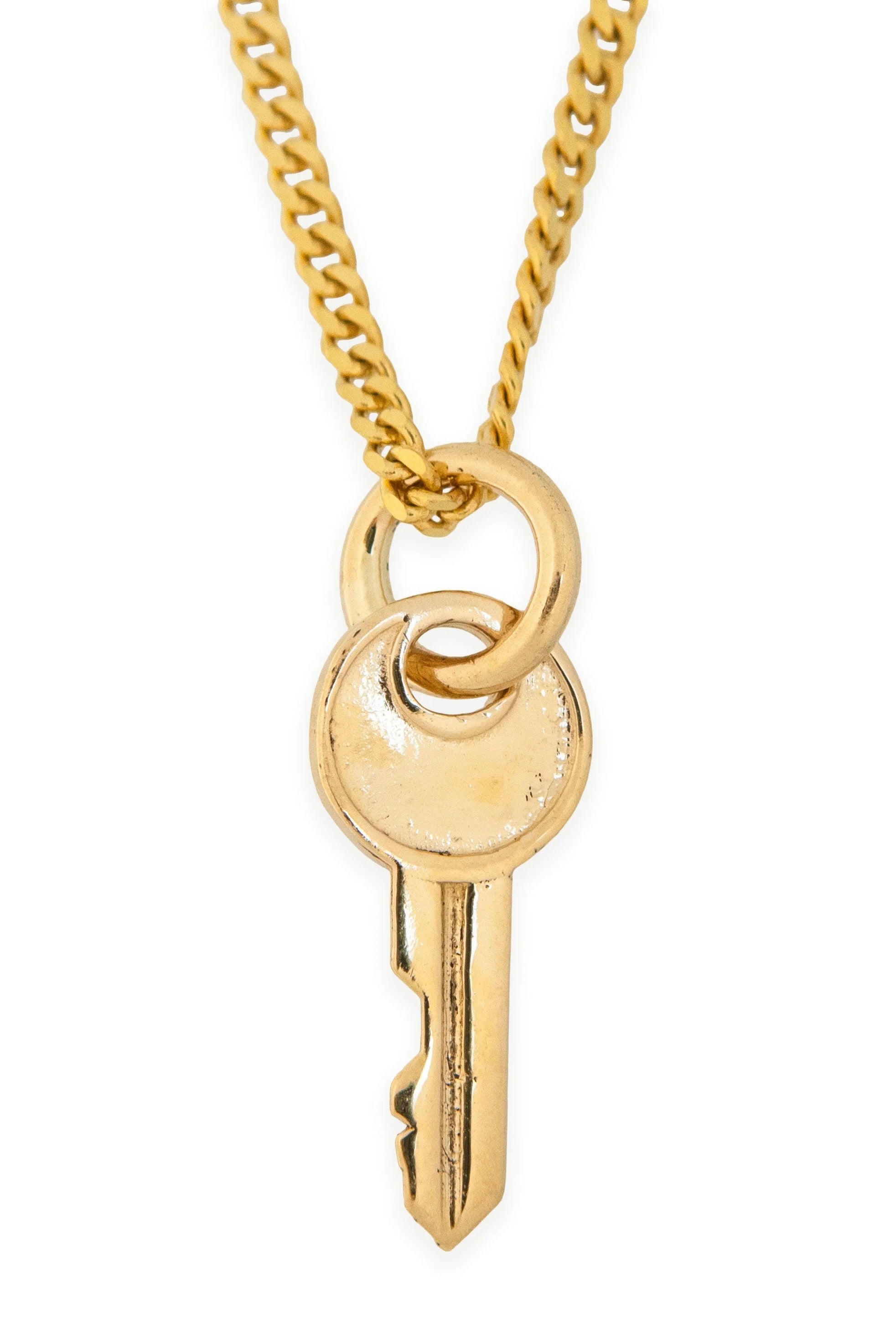 Rokosz Jewelry Tiny Key / 10k Solid Yellow Gold