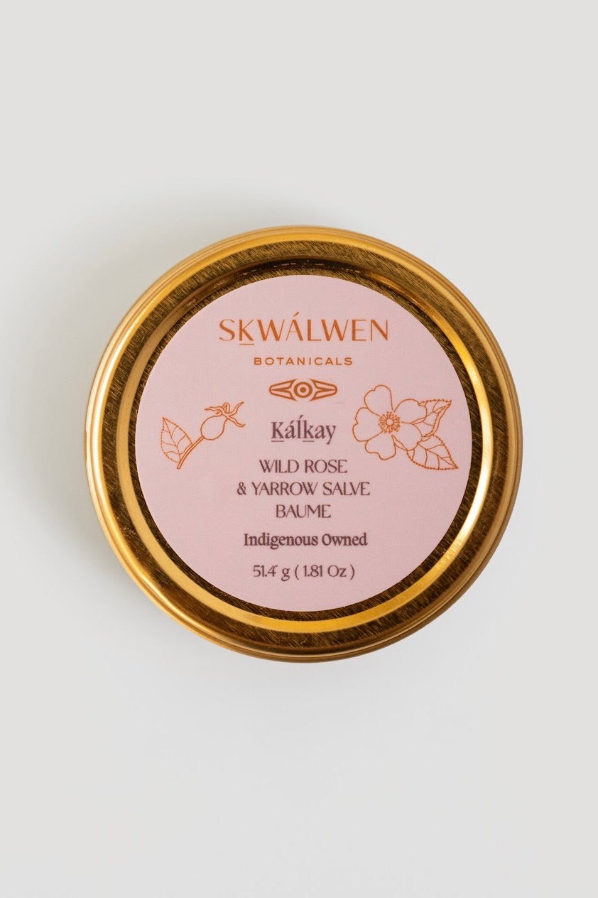 Skwalwen Botanicals Kalkay Wild Rose &amp; Yarrow Salve
