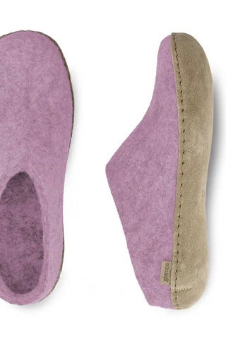 Glerups Slip-On Leather Sole / Flower