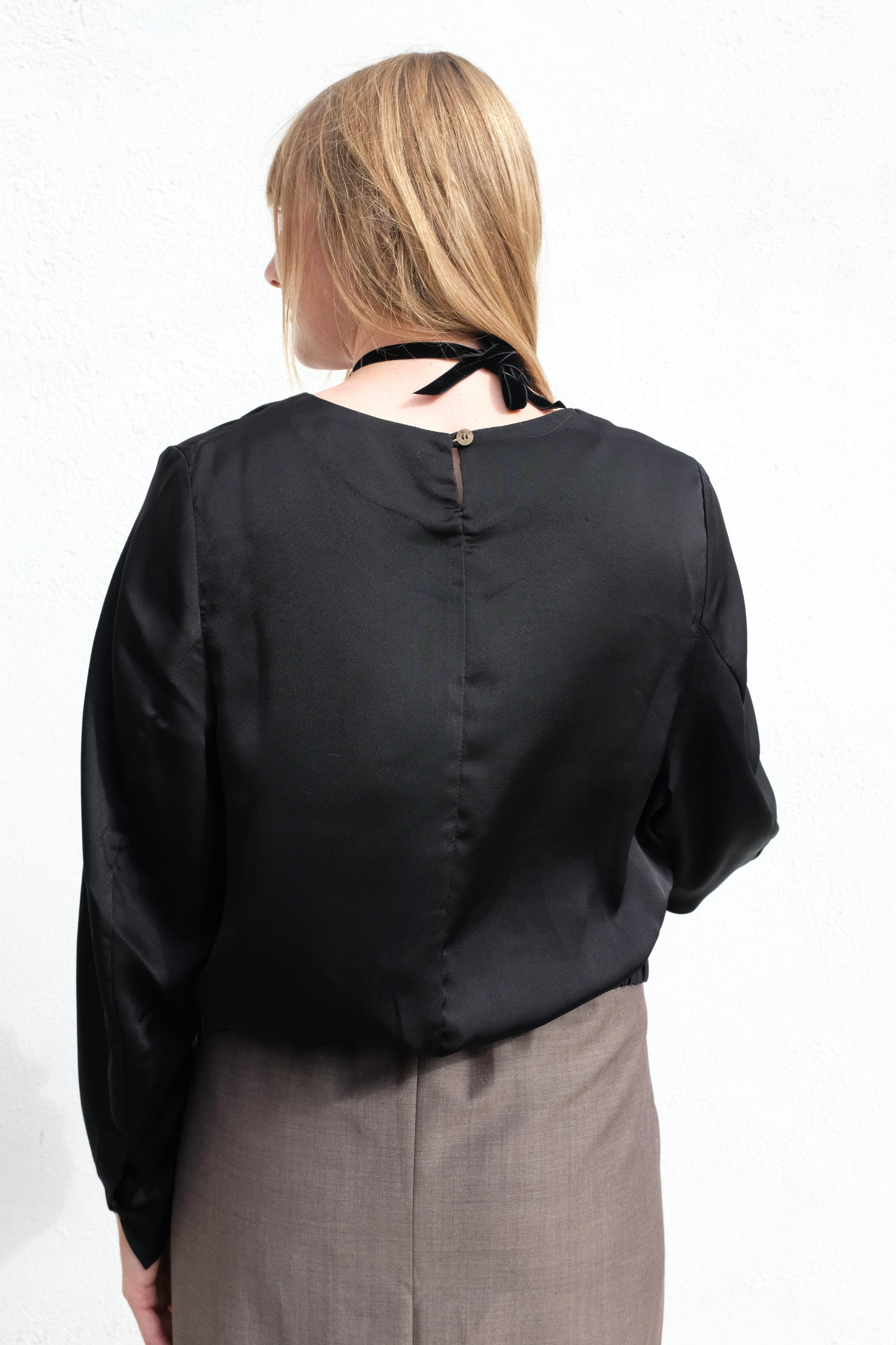 Atelier Delphine Brigitte Blouse / Black