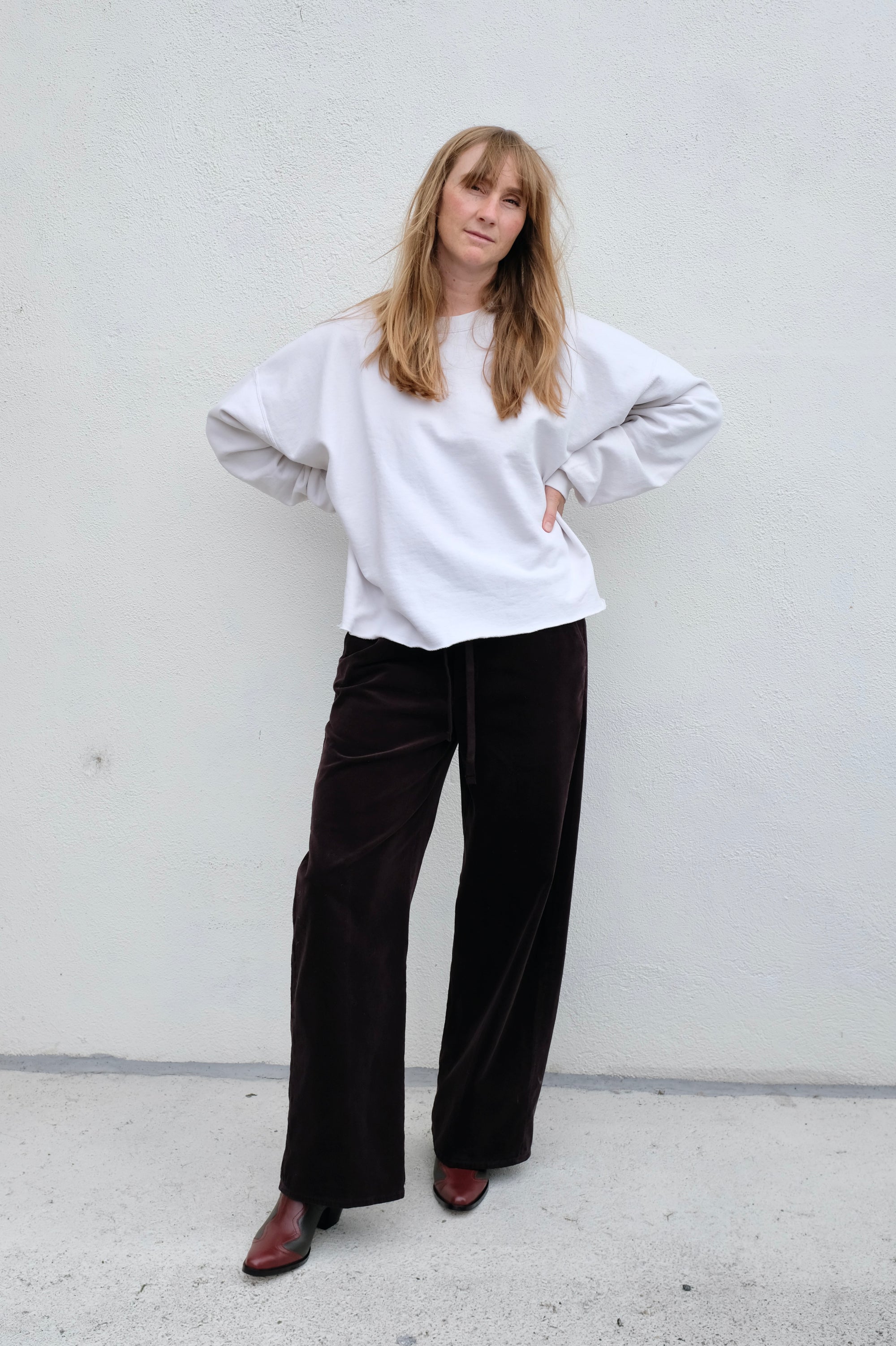 Rachel Comey Fonder Sweatshirt / Dirty White