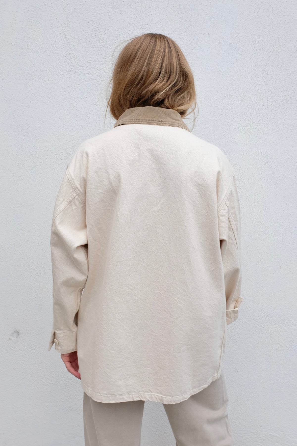 Shaina Mote Painter Coat / Natural + Camel