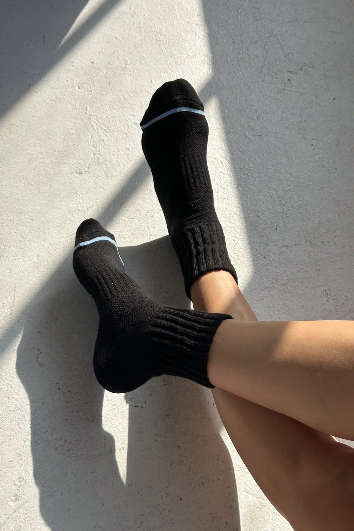 Le Bon SHoppe Swing Socks / Black